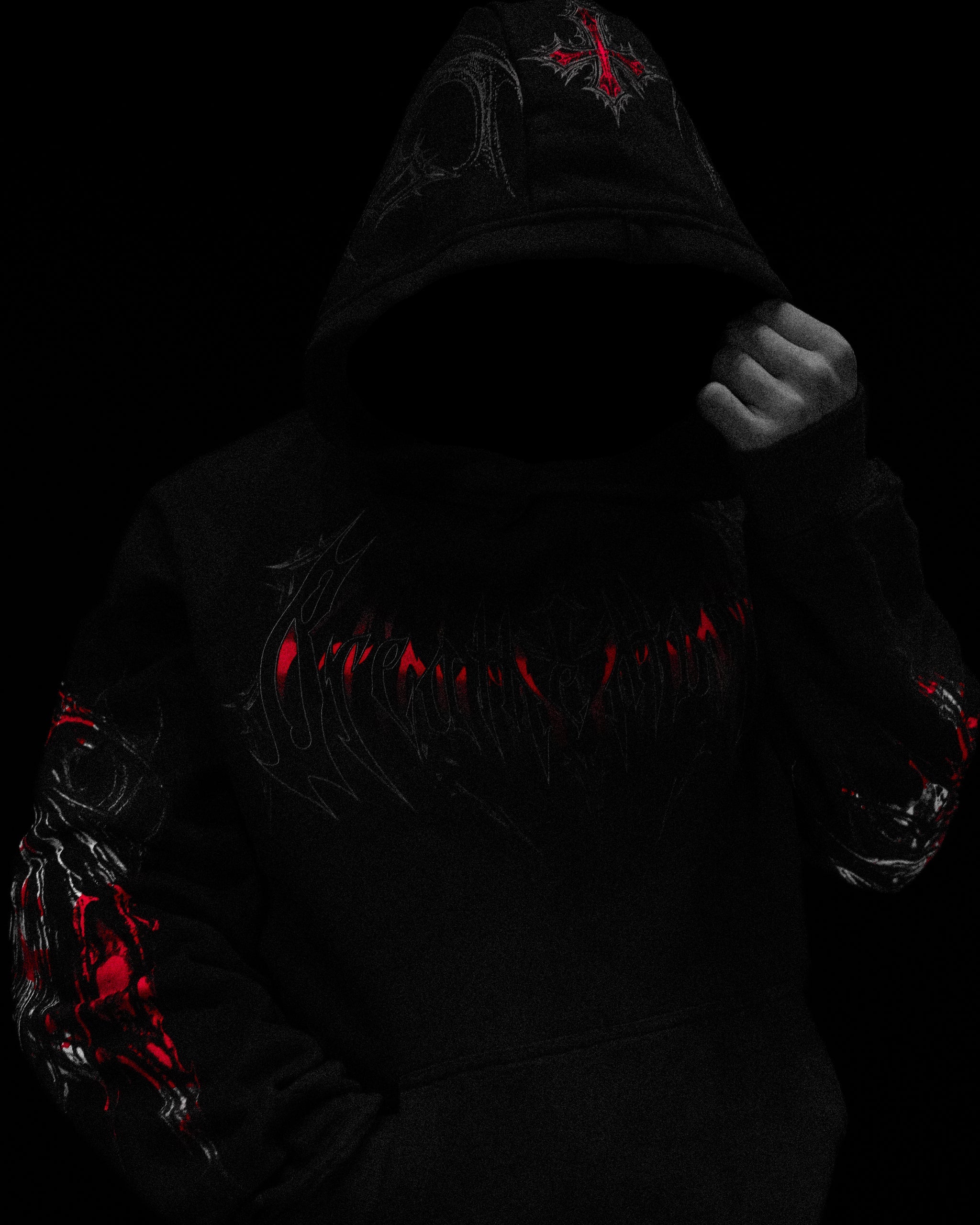 Breathe Divinity Nightfall Oversized Pullover Hoodie [NIGHTMARE]