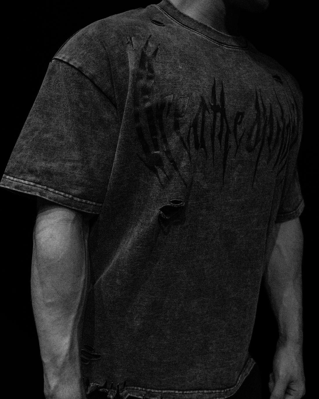 Breathe Divinity Destroyed Oversized T-shirt [VINTAGE]