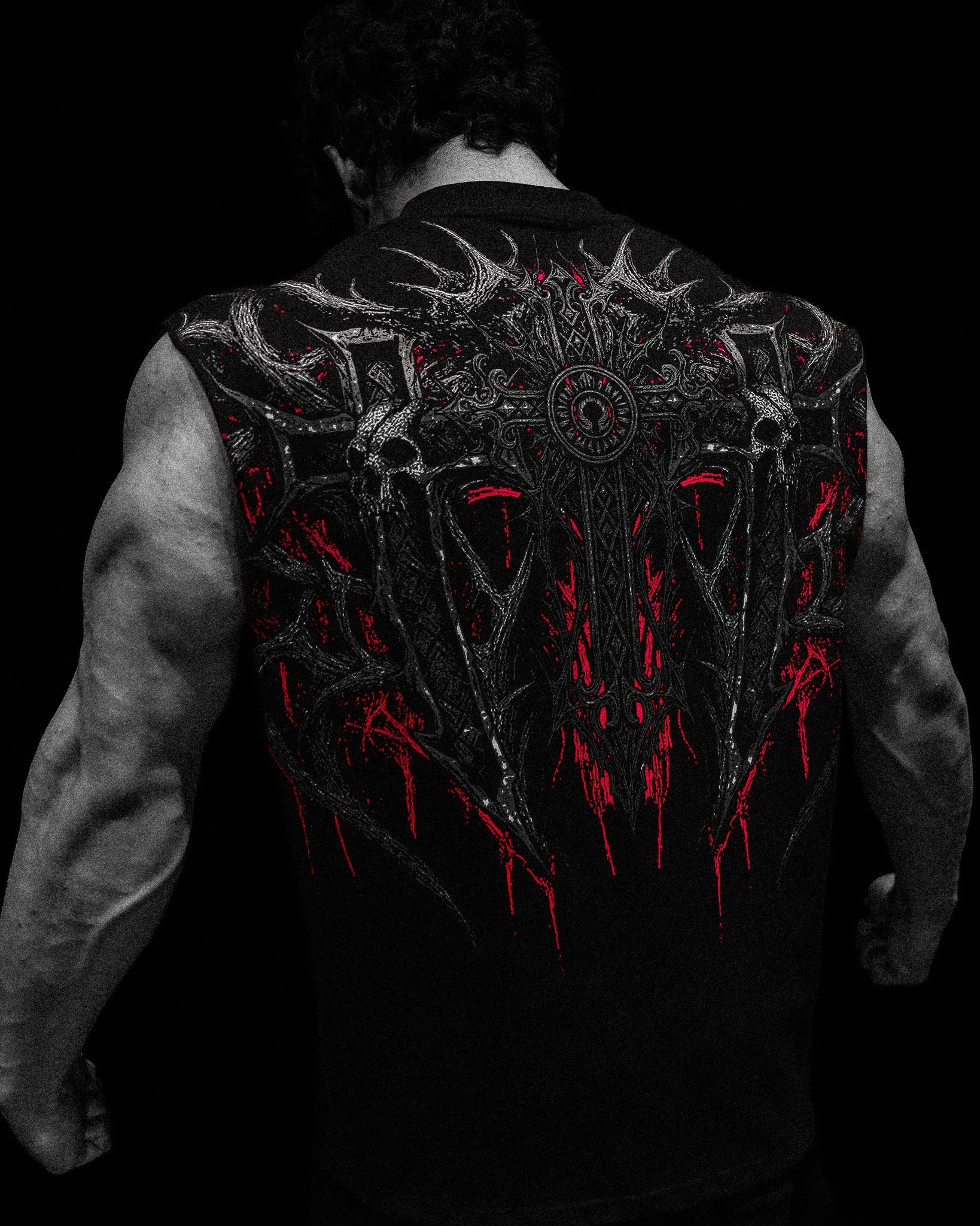 Breathe Divinity Heaven's Gate Cut-off Tee [NIGHTMARE]