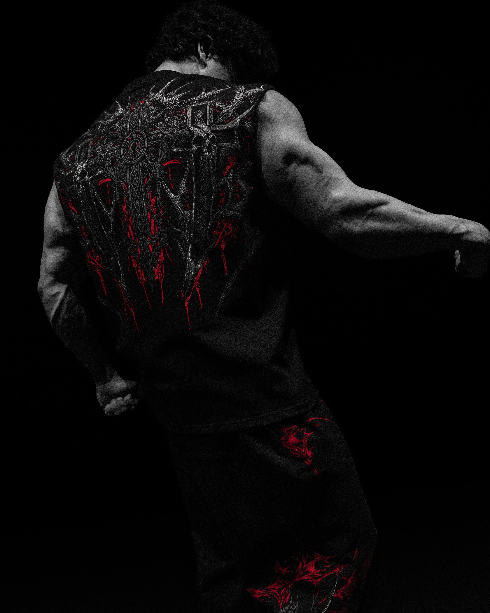 Breathe Divinity Heaven's Gate Cut-off Tee [NIGHTMARE]