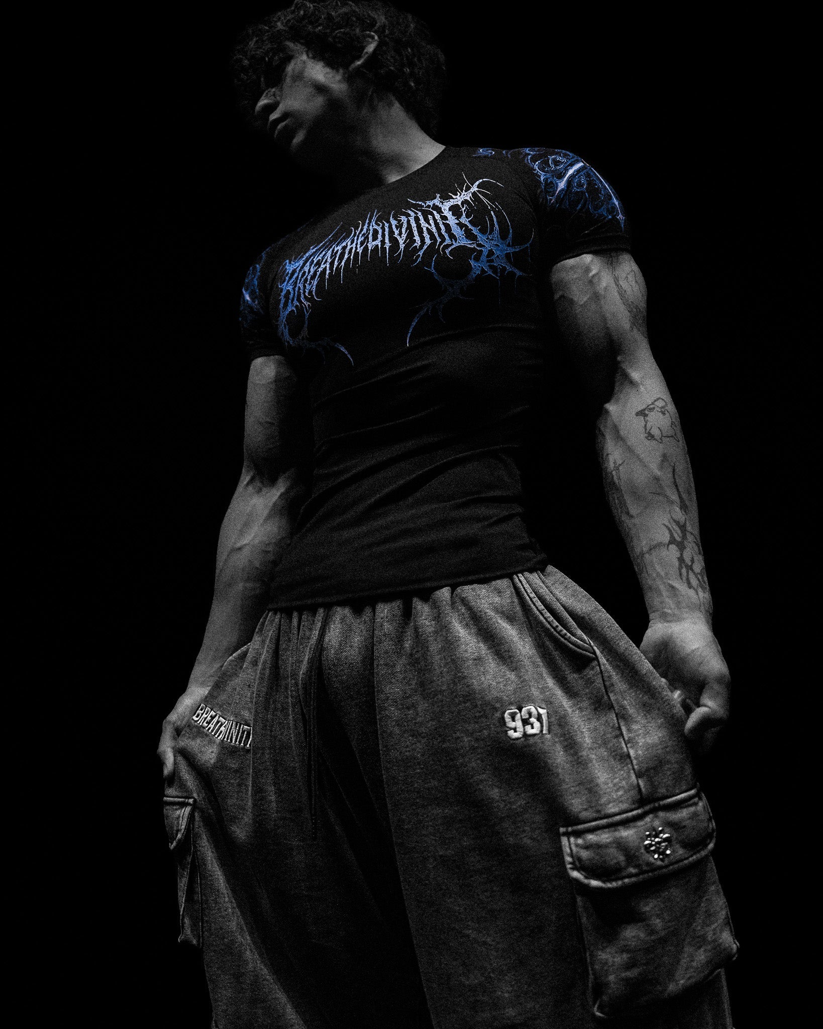 Breathe Divinity Void Tech™ Fallen Knight Short Sleeve Compression [PLATINUM]