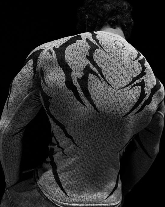 Breathe Divinity Doom Tech™ Armored Longsleeve Compression [DIVINE WHITE]