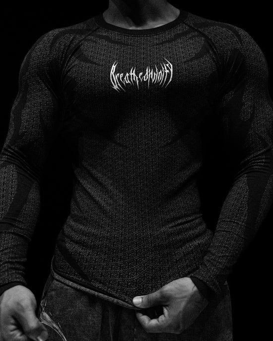 Breathe Divinity Doom Tech™ Armored Longsleeve Compression [MIDNIGHT]