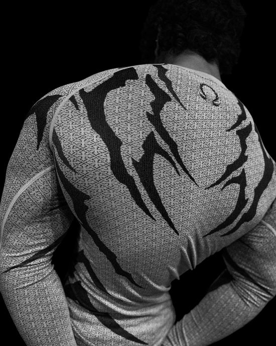 Breathe Divinity Doom Tech™ Armored Longsleeve Compression [DIVINE WHITE]
