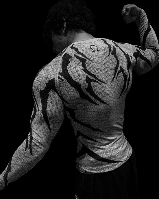 Breathe Divinity Doom Tech™ Armored Longsleeve Compression [DIVINE WHITE]