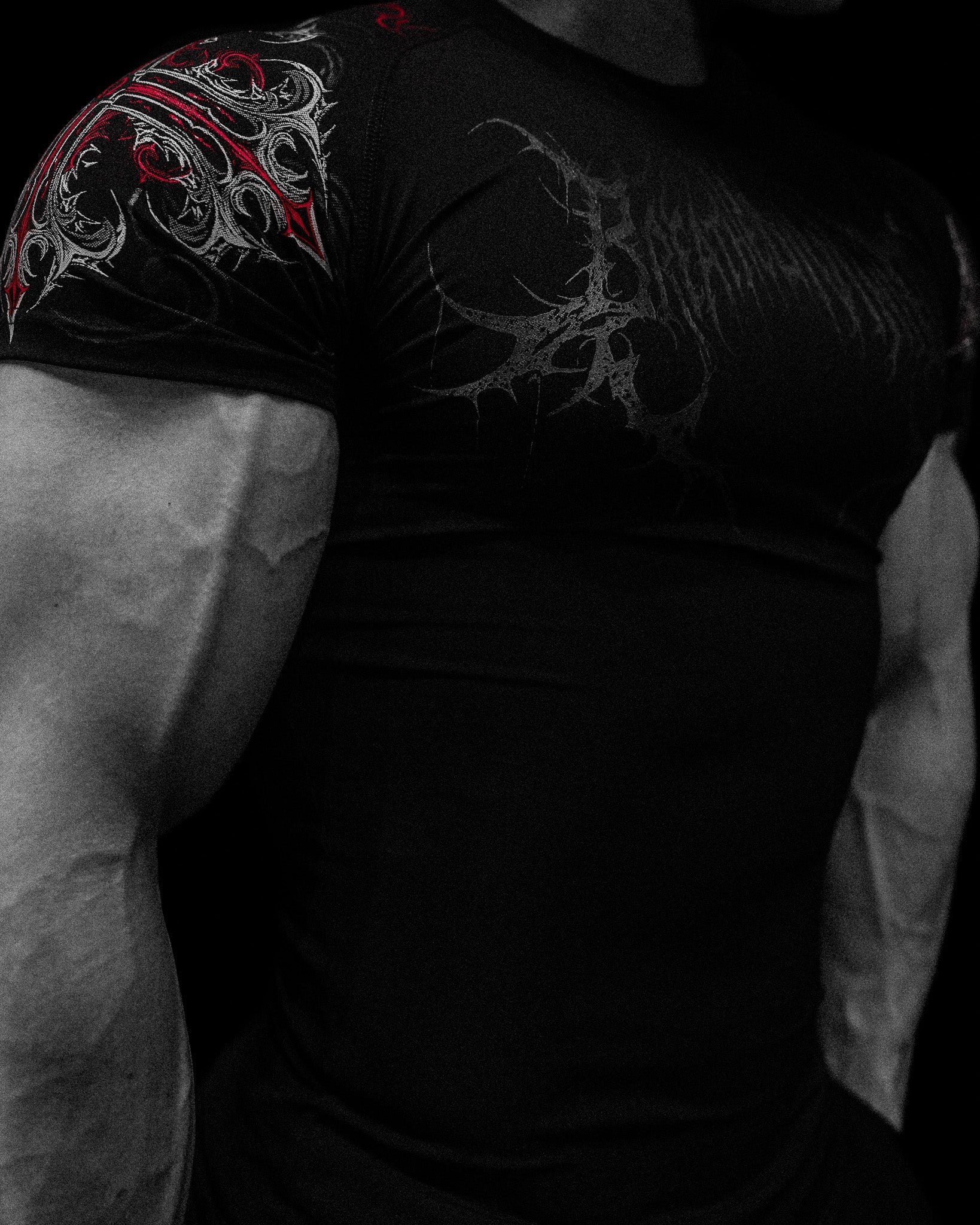 Breathe Divinity Void Tech™ Fallen Knight Short Sleeve Compression [NIGHTMARE]