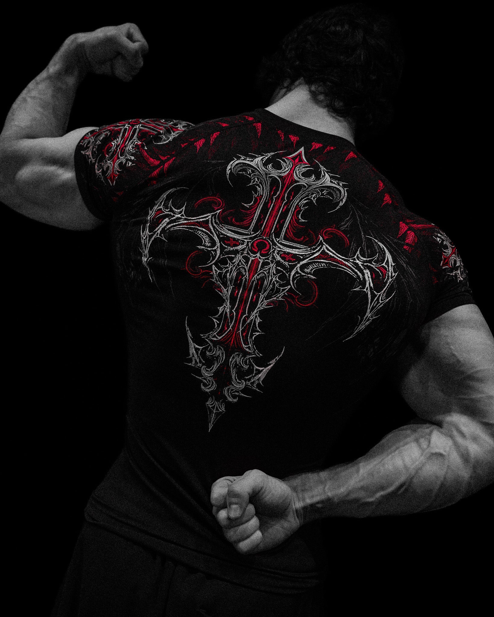 Breathe Divinity Void Tech™ Fallen Knight Short Sleeve Compression [NIGHTMARE]