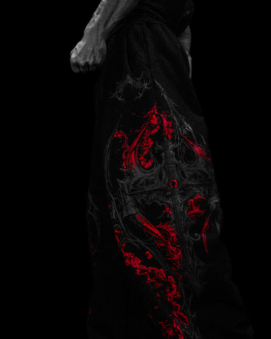 Breathe Divinity Executioner Banana Shape Uncuffed Sweatpants [NIGHTMARE]