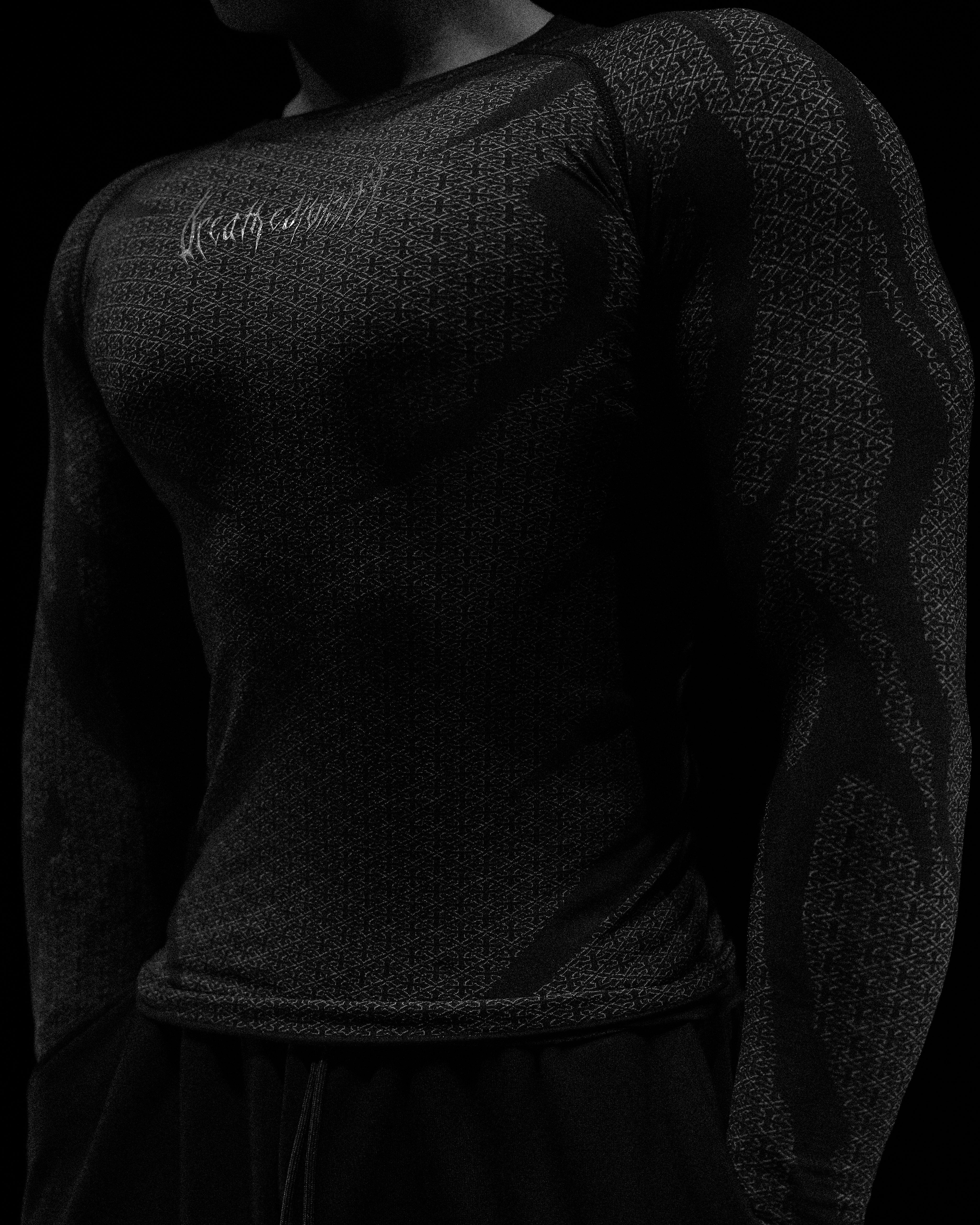 Breathe Divinity Doom Tech™ Armored Longsleeve Compression [DARKNESS]
