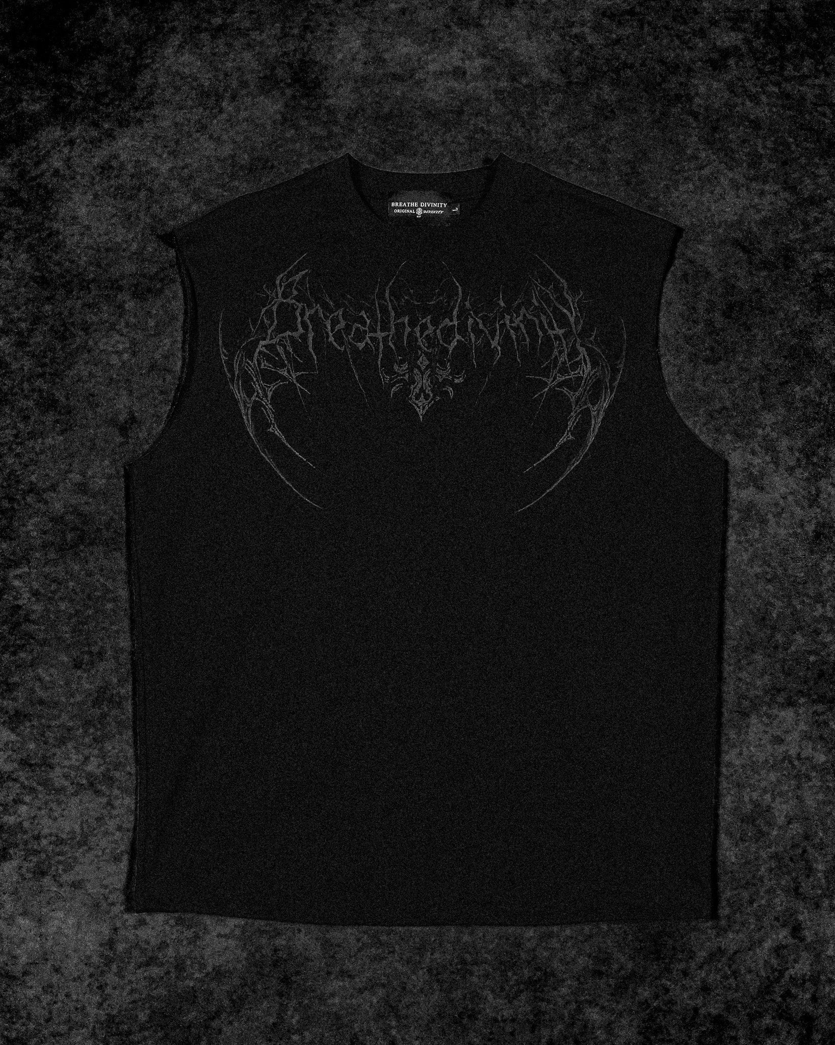 Breathe Divinity Heaven's Gate Cut-off Tee [DARKNESS]