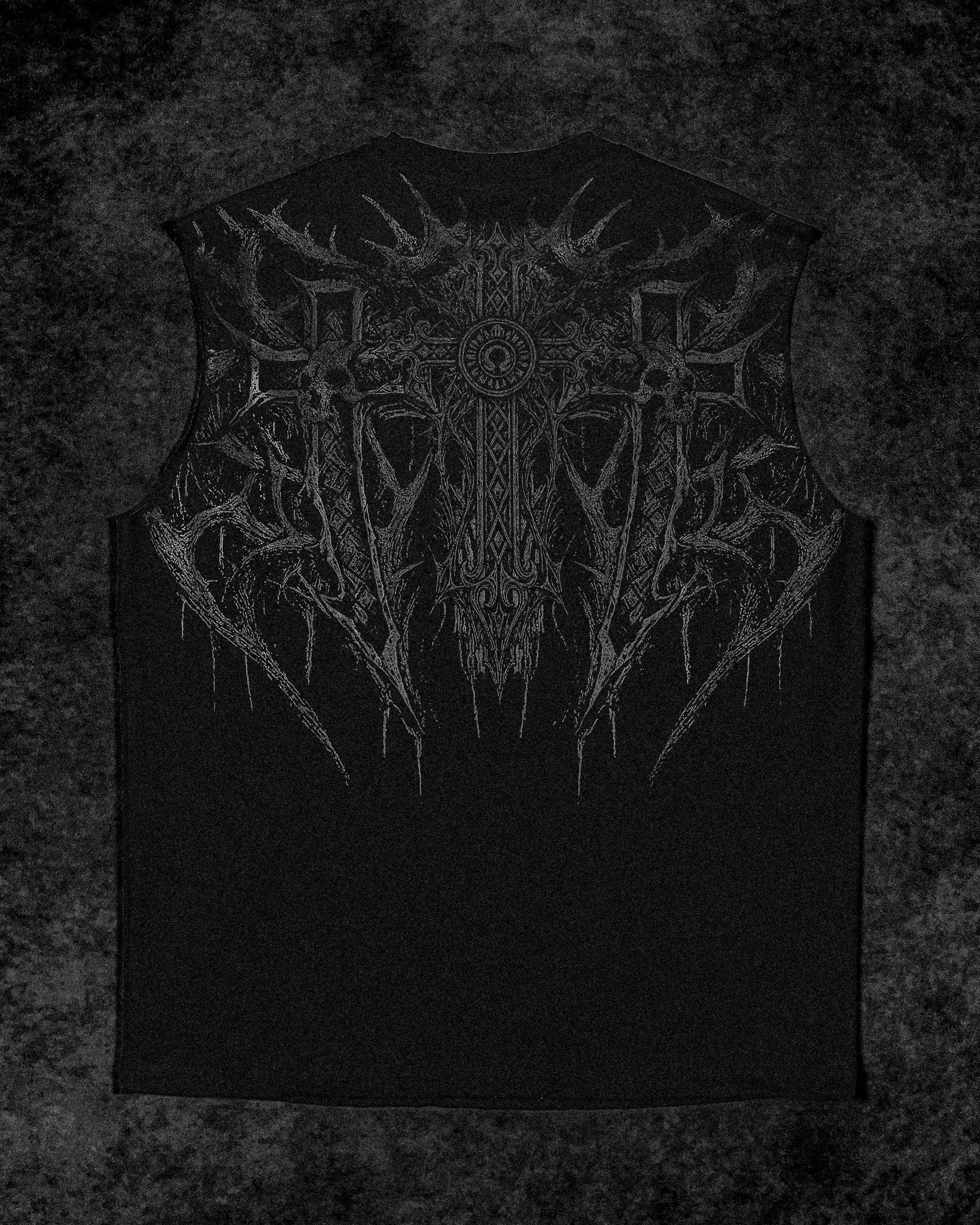 Breathe Divinity Heaven's Gate Cut-off Tee [DARKNESS]