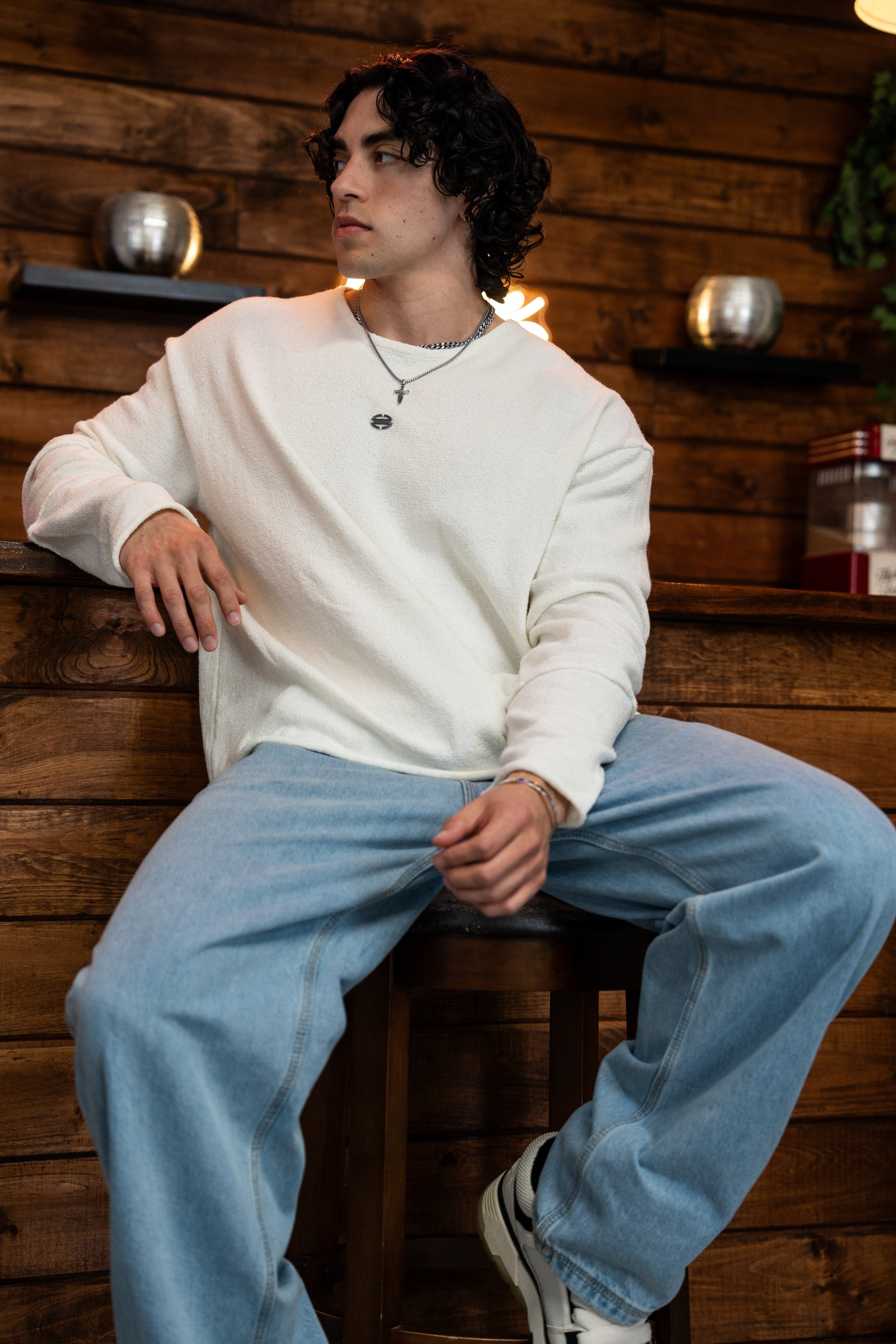 Young La 8088 - Natural Form Longsleeves 'White'