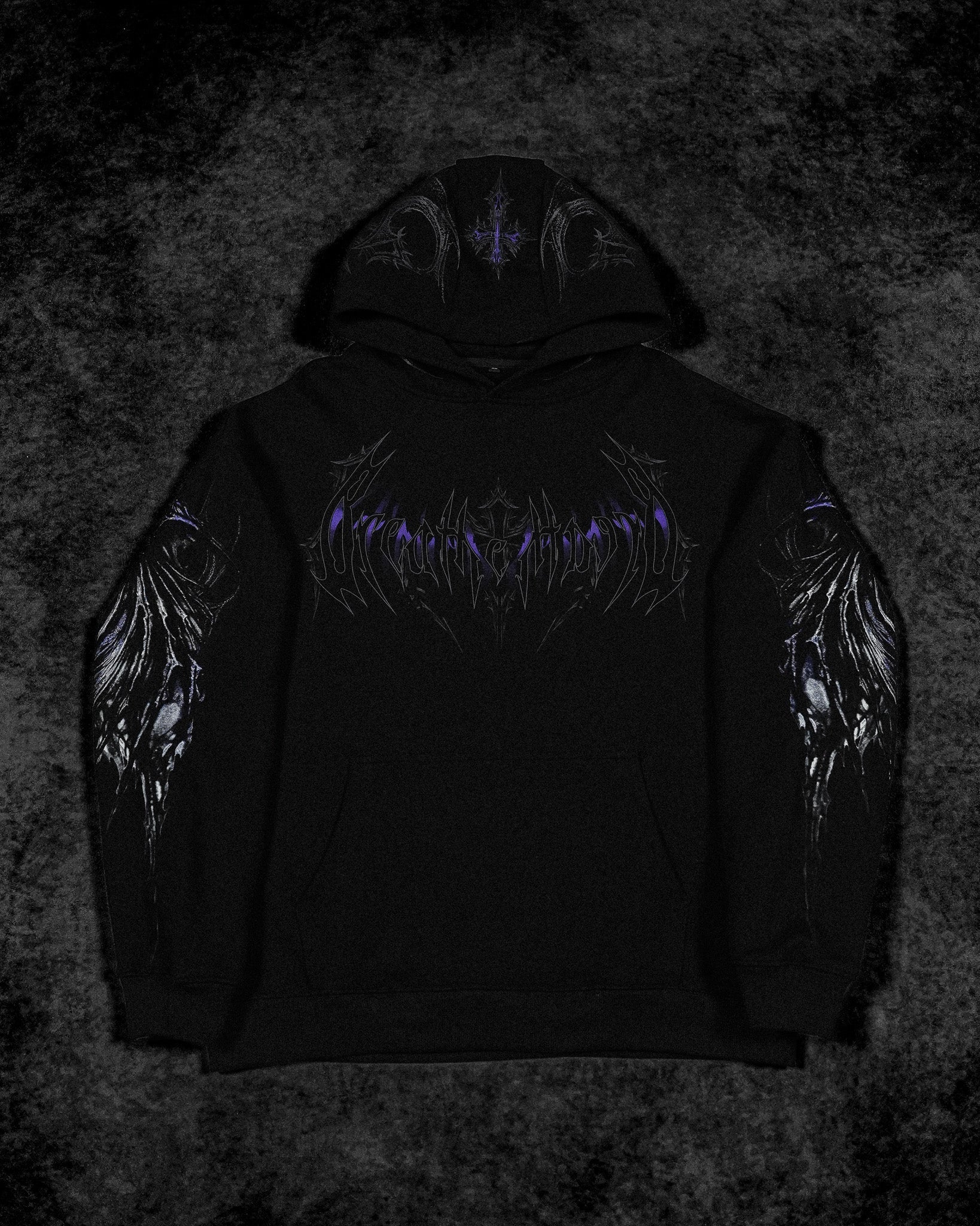 Breathe Divinity Nightfall Oversized Pullover Hoodie [DUSK]