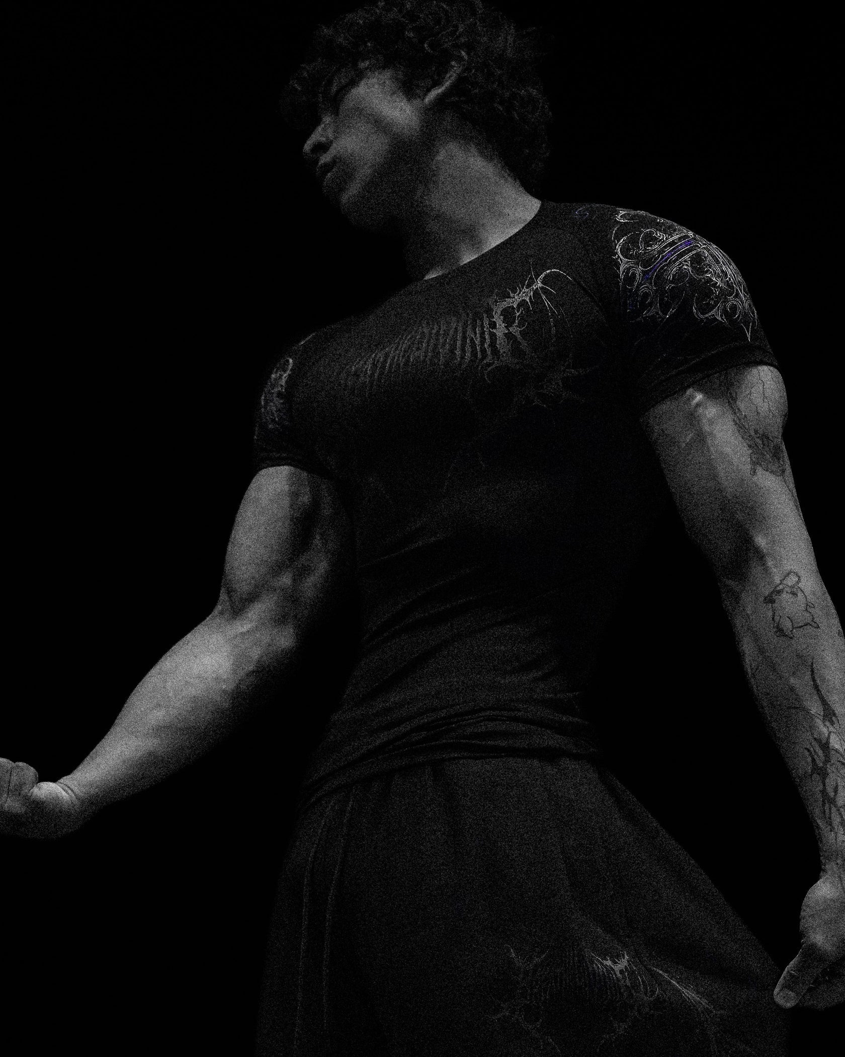 Breathe Divinity Void Tech™ Fallen Knight Short Sleeve Compression [DUSK]