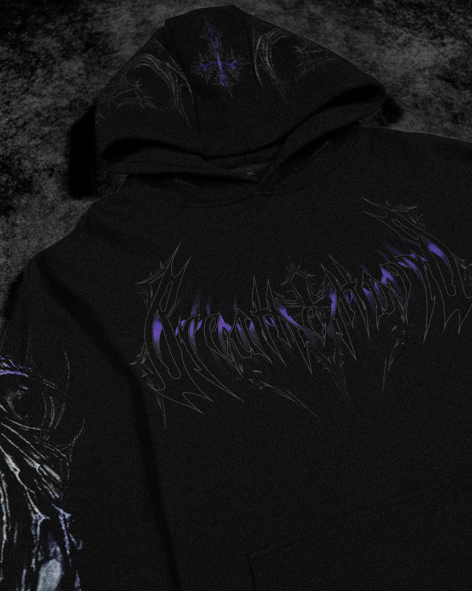 Breathe Divinity Nightfall Oversized Pullover Hoodie [DUSK]