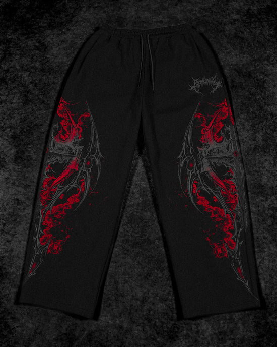 Breathe Divinity Executioner Banana Shape Uncuffed Sweatpants [NIGHTMARE]