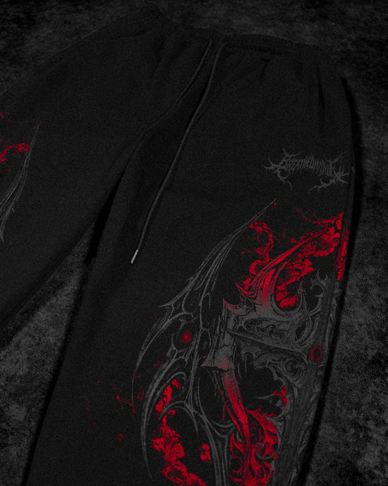 Breathe Divinity Executioner Banana Shape Uncuffed Sweatpants [NIGHTMARE]