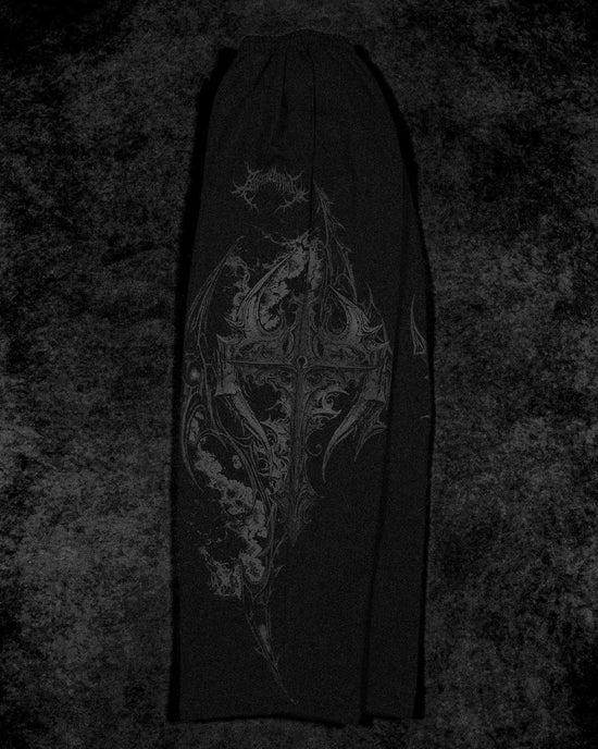 Breathe Divinity Executioner Banana Shape Uncuffed sweatpants [DARKNESS]