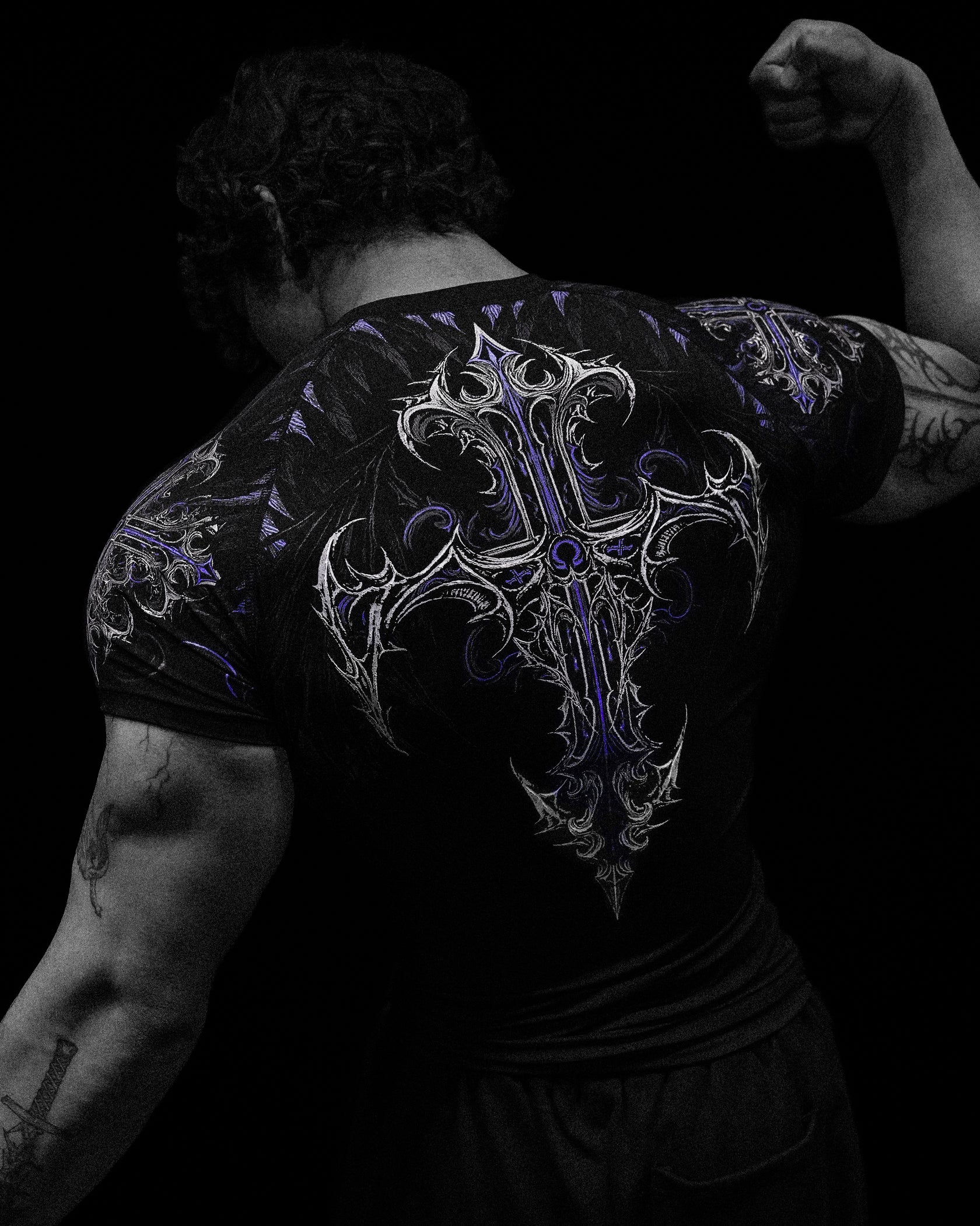 Breathe Divinity Void Tech™ Fallen Knight Short Sleeve Compression [DUSK]