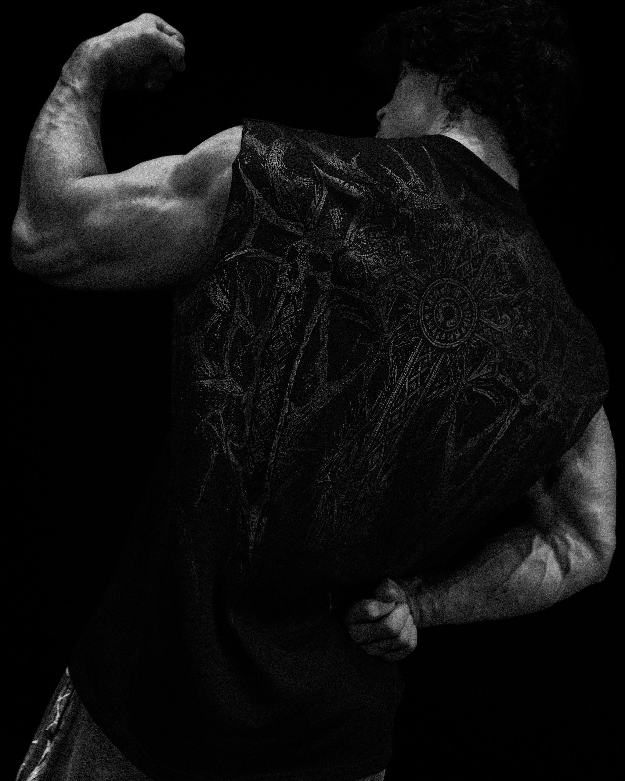 Breathe Divinity Heaven's Gate Cut-off Tee [DARKNESS]