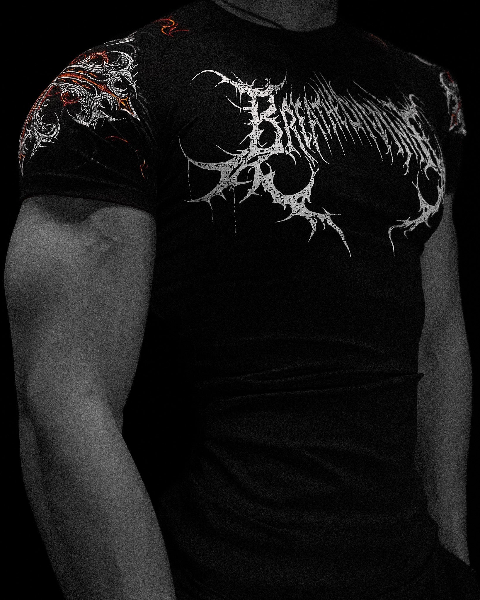 Breathe Divinity Void Tech™ Fallen Knight Short Sleeve Compression [MAGMA]