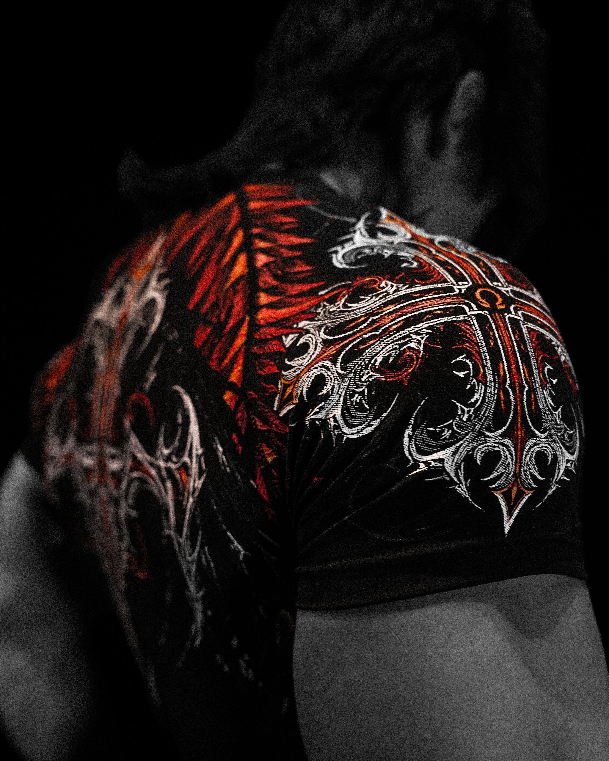 Breathe Divinity Void Tech™ Fallen Knight Short Sleeve Compression [MAGMA]