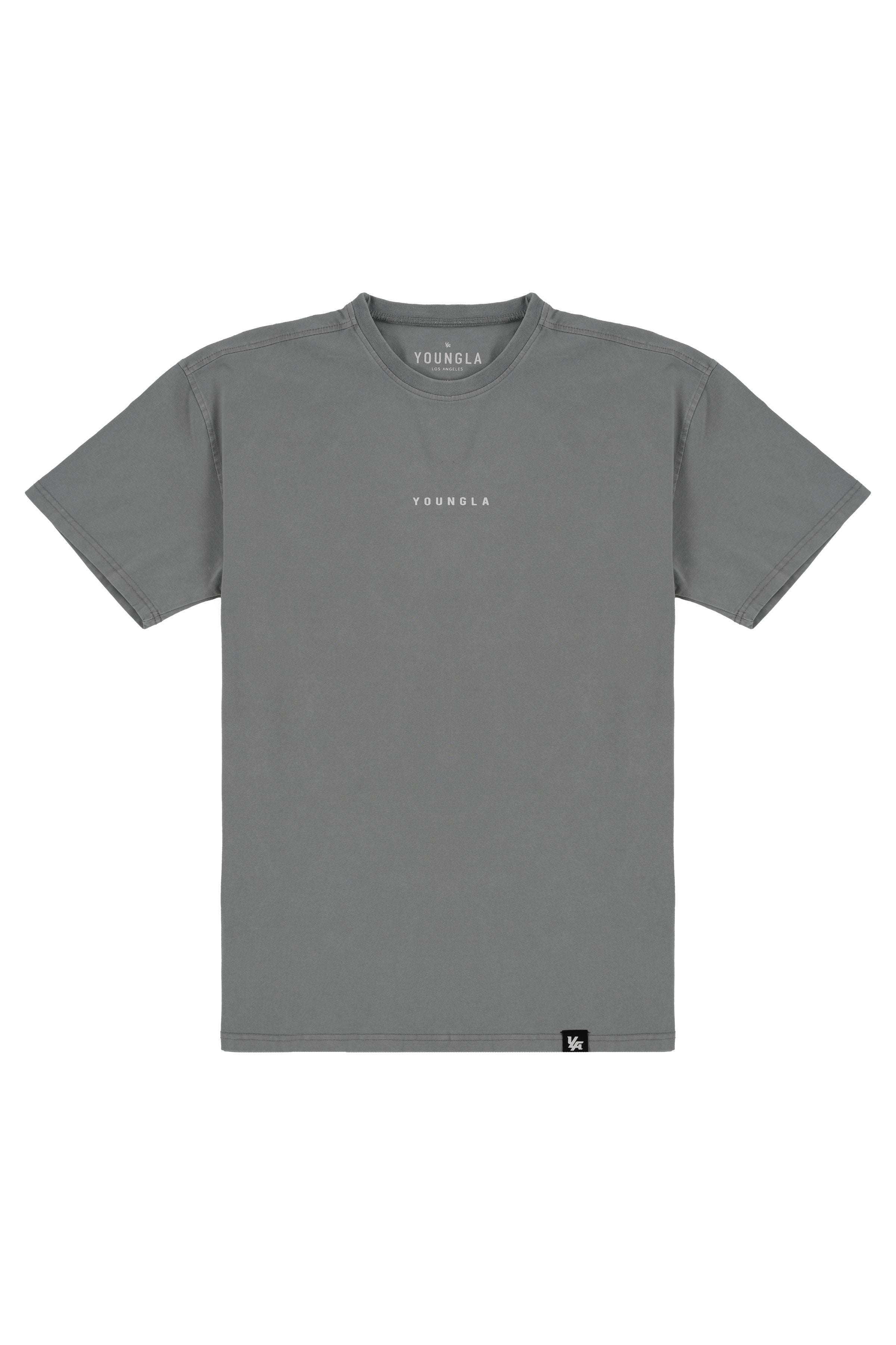 Young La 401 Essential Jacked Tees 'Grey Wash'