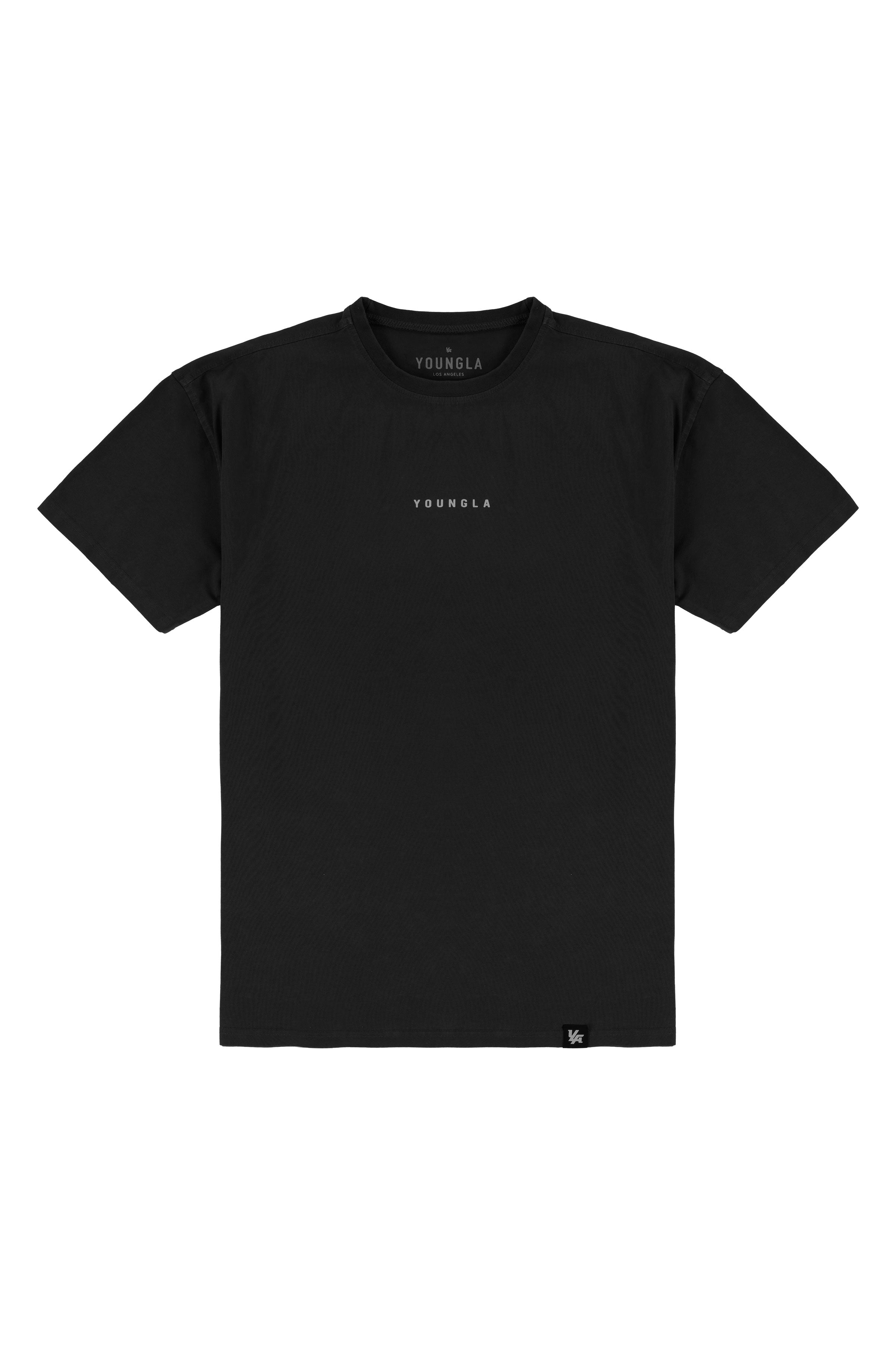 Young La 401 Essential Jacked Tees 'Black Wash'