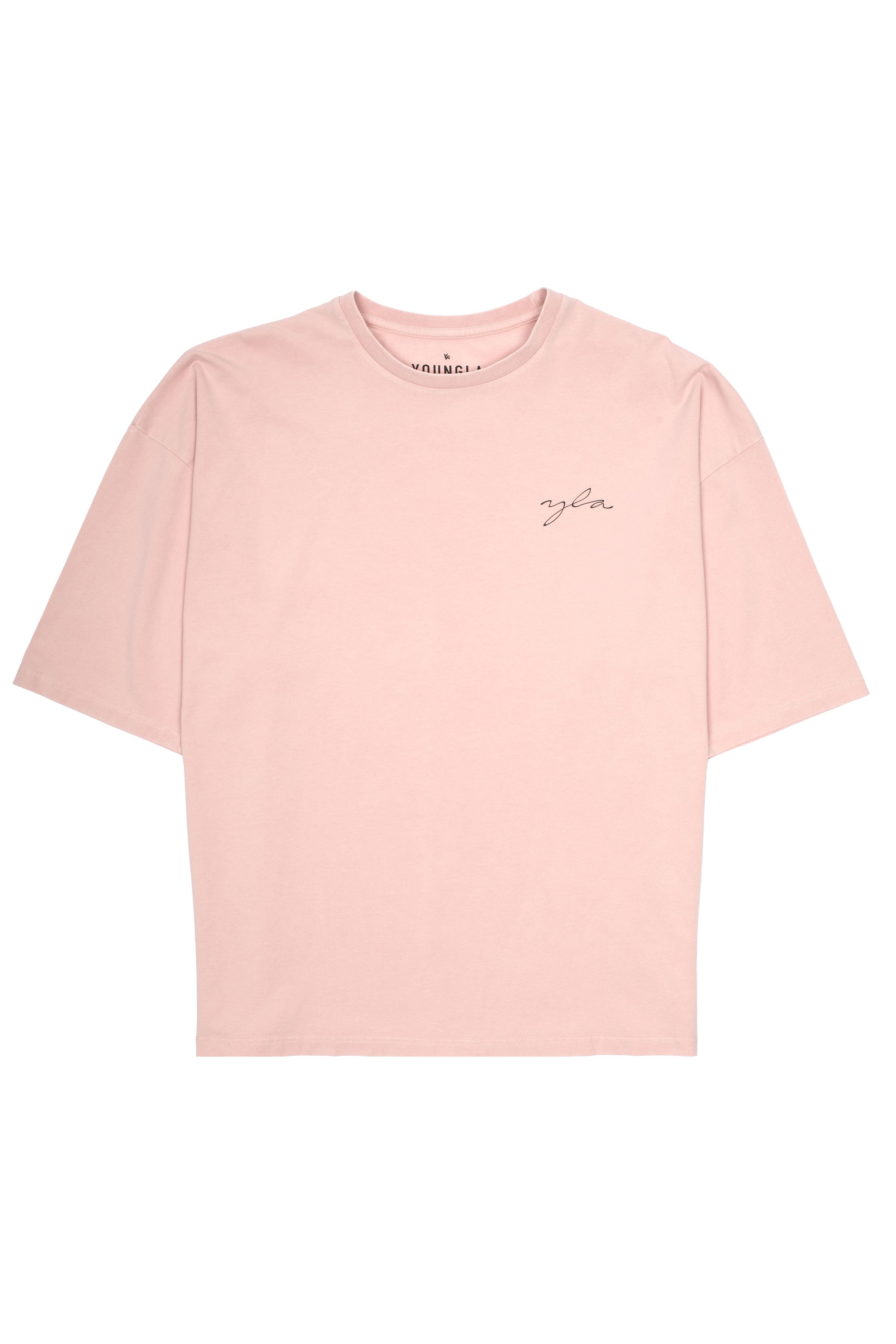 YoungLA 464 Skyline Super Sized Tees 'Sepia Rose Wash'