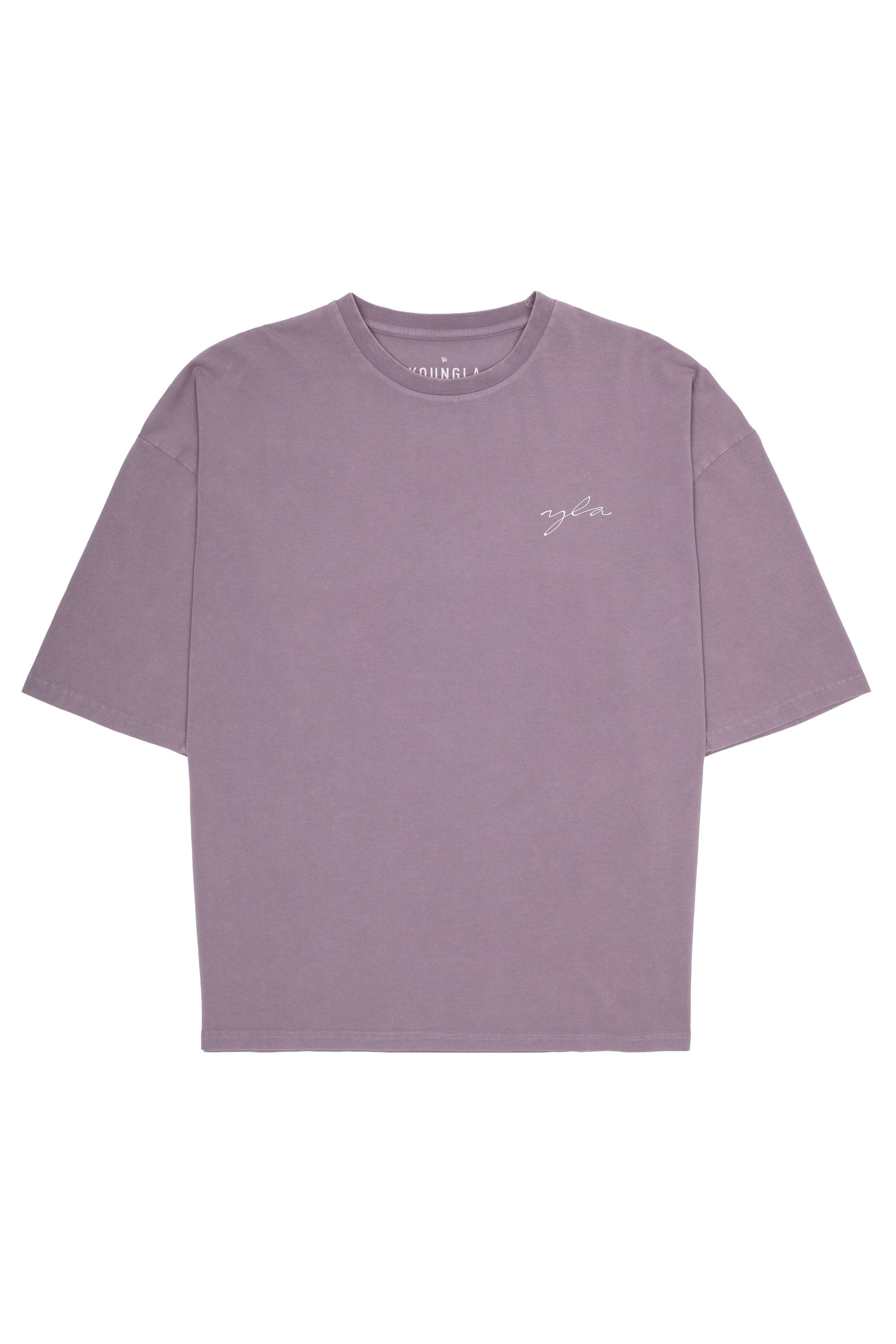 YoungLA 464 Skyline Super Sized Tees 'Lavender Wash'