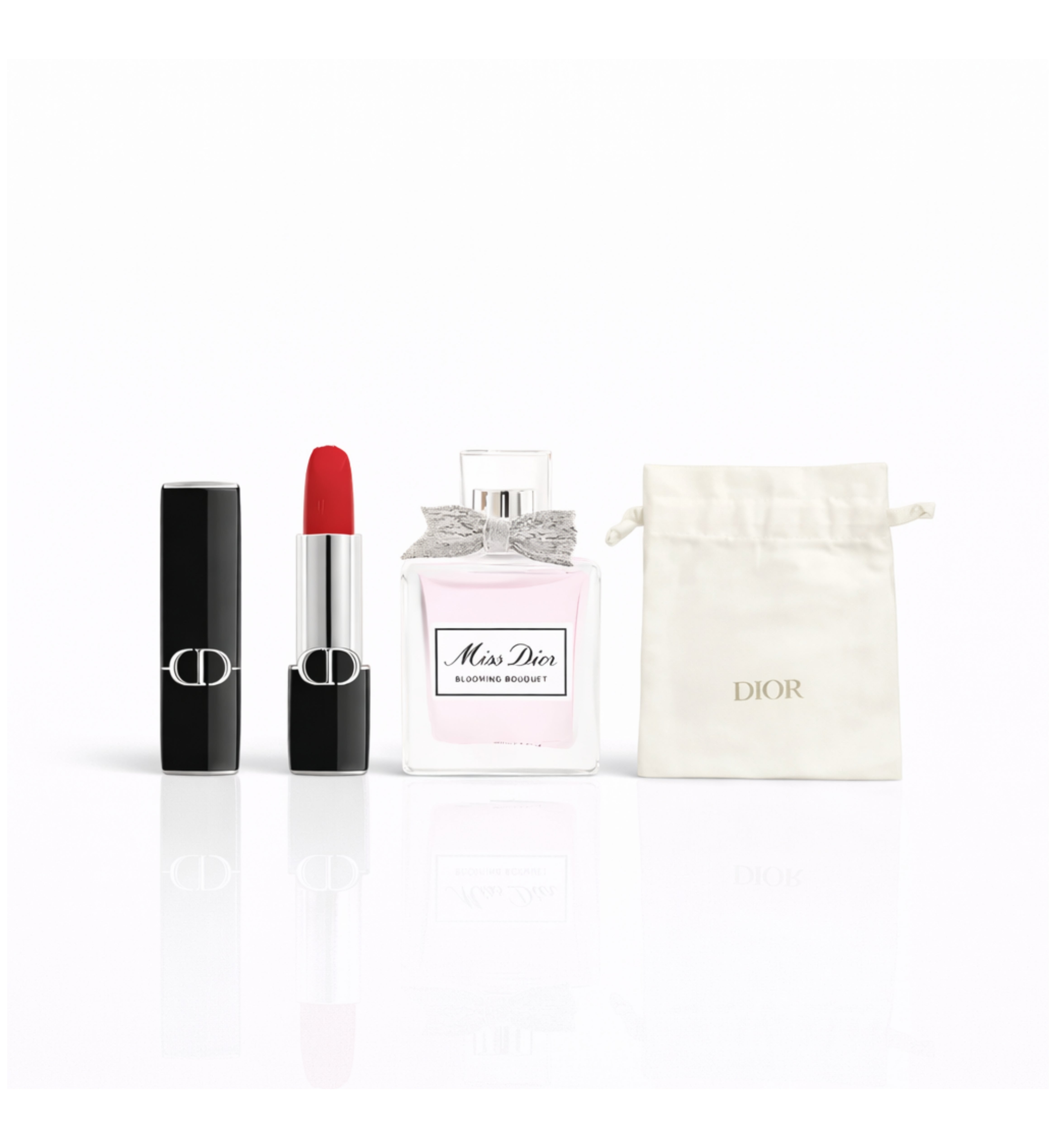 Dior Perfume + Lipstick Gift Set