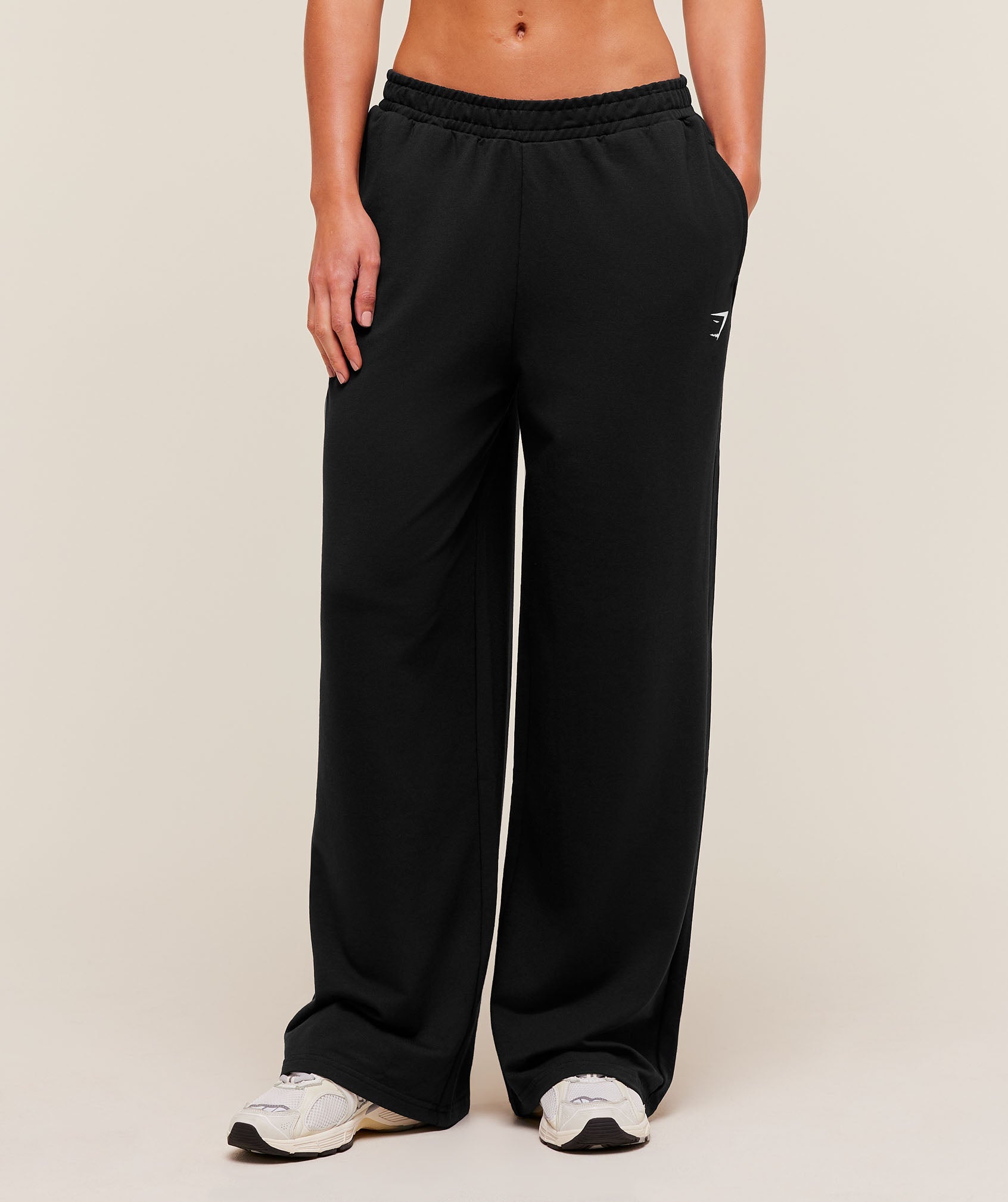 Gymshark Lifting Dipped Waistband Pants 'Black'