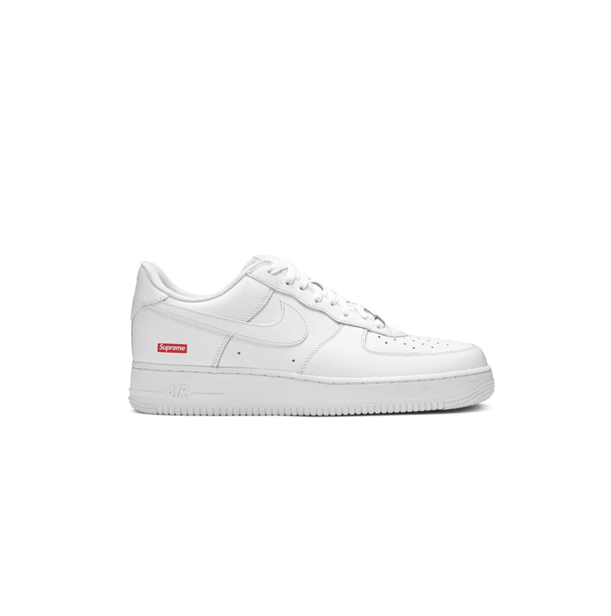 Supreme x Air Force 1 Low 'Box Logo - White' - Sneakflyy