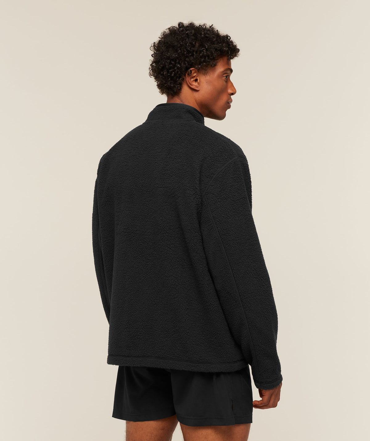 Gymshark Fleece Zip Through Jacket 'Black'