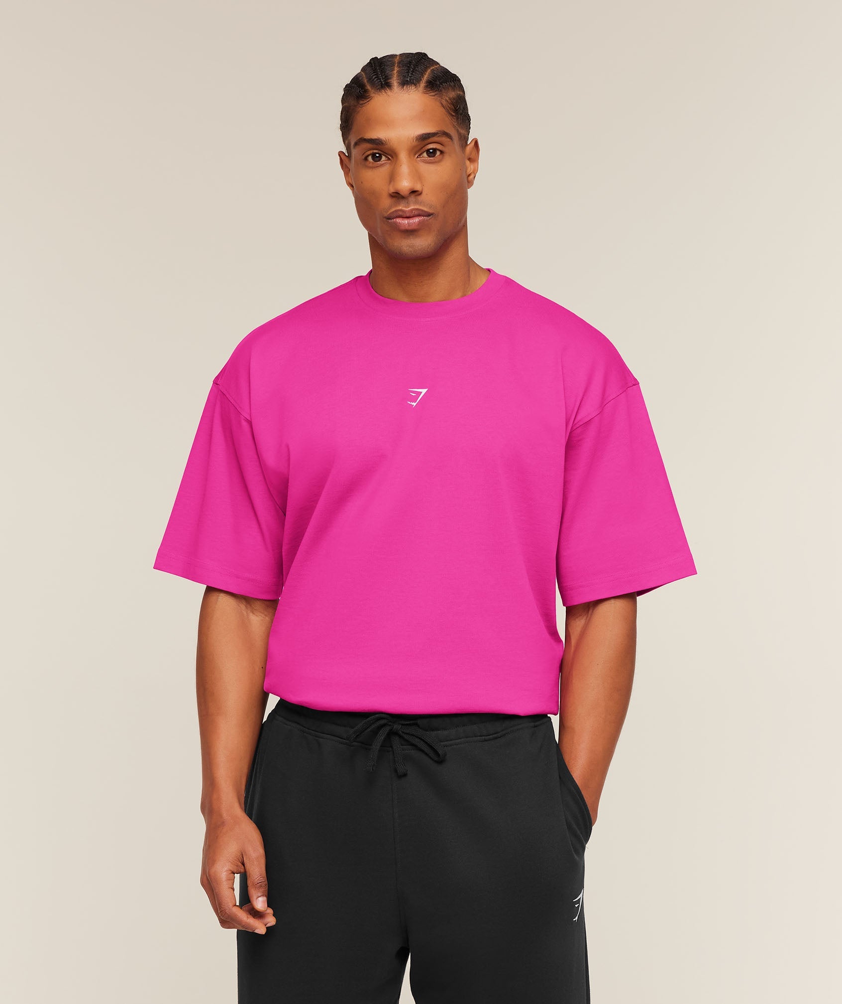 Gymshark Atlas T-Shirt 'Super-Set Pink'