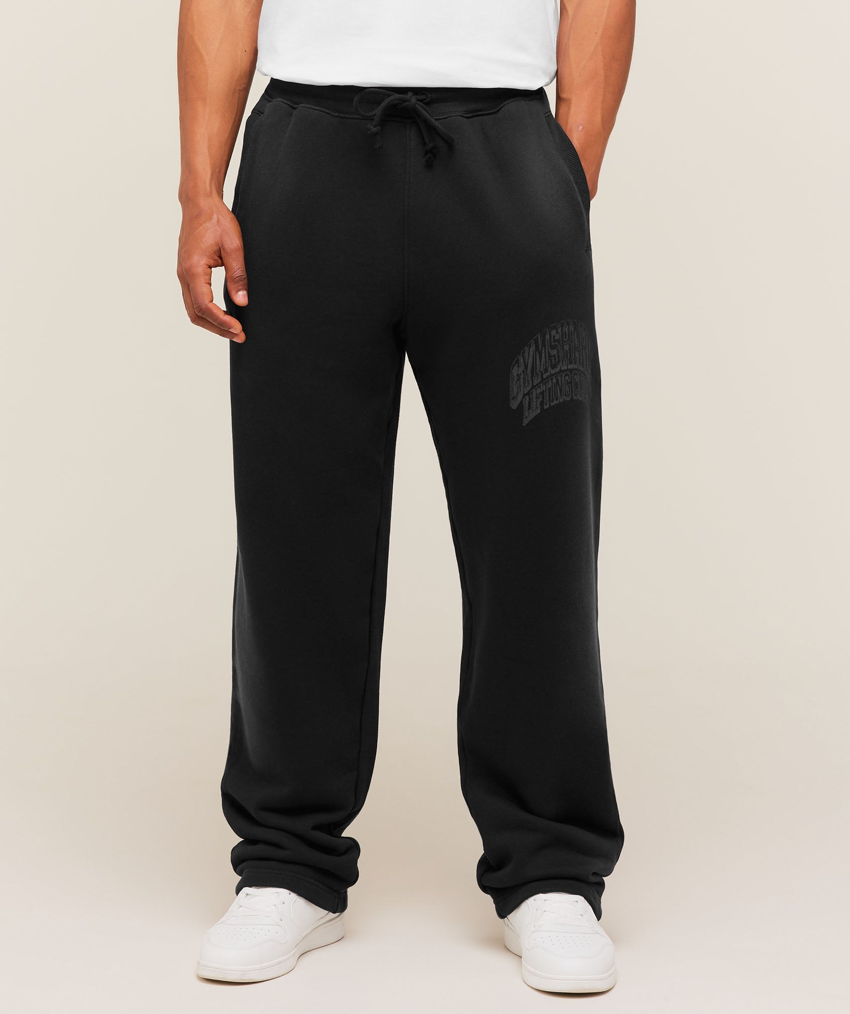 Gymshark GSLC Straight Leg Pants 'Black Wash'