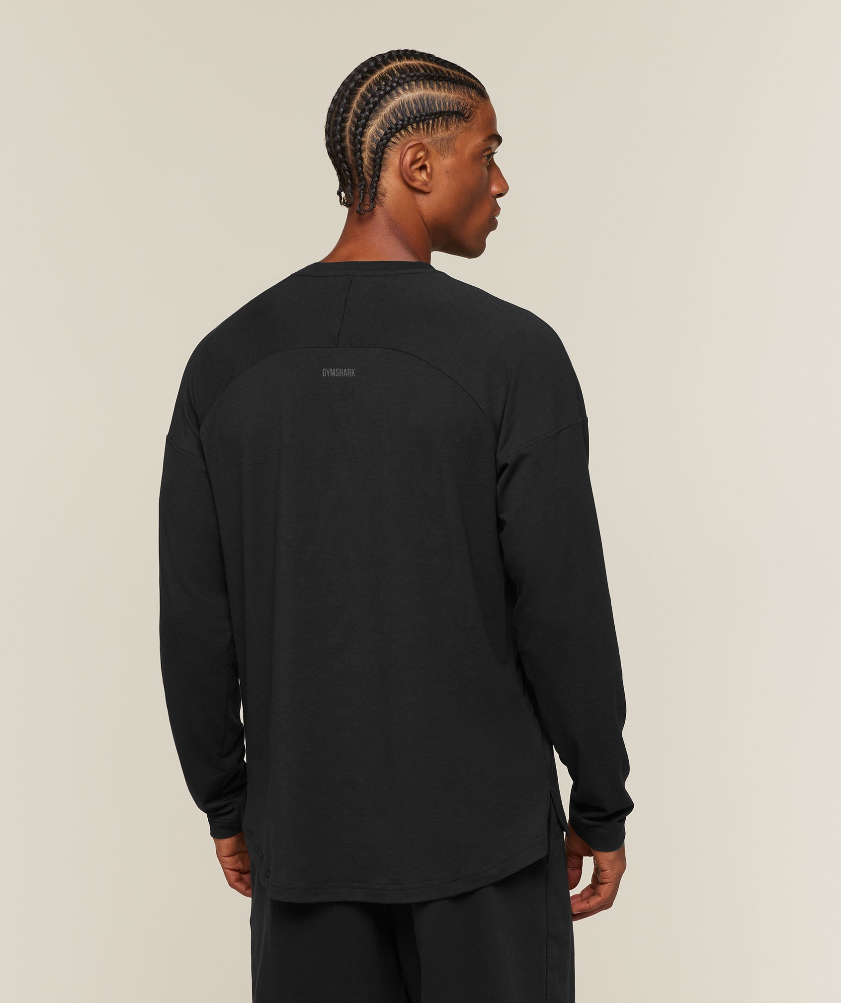 Gymshark GSLC Raglan Long Sleeve T-Shirt 'Black'