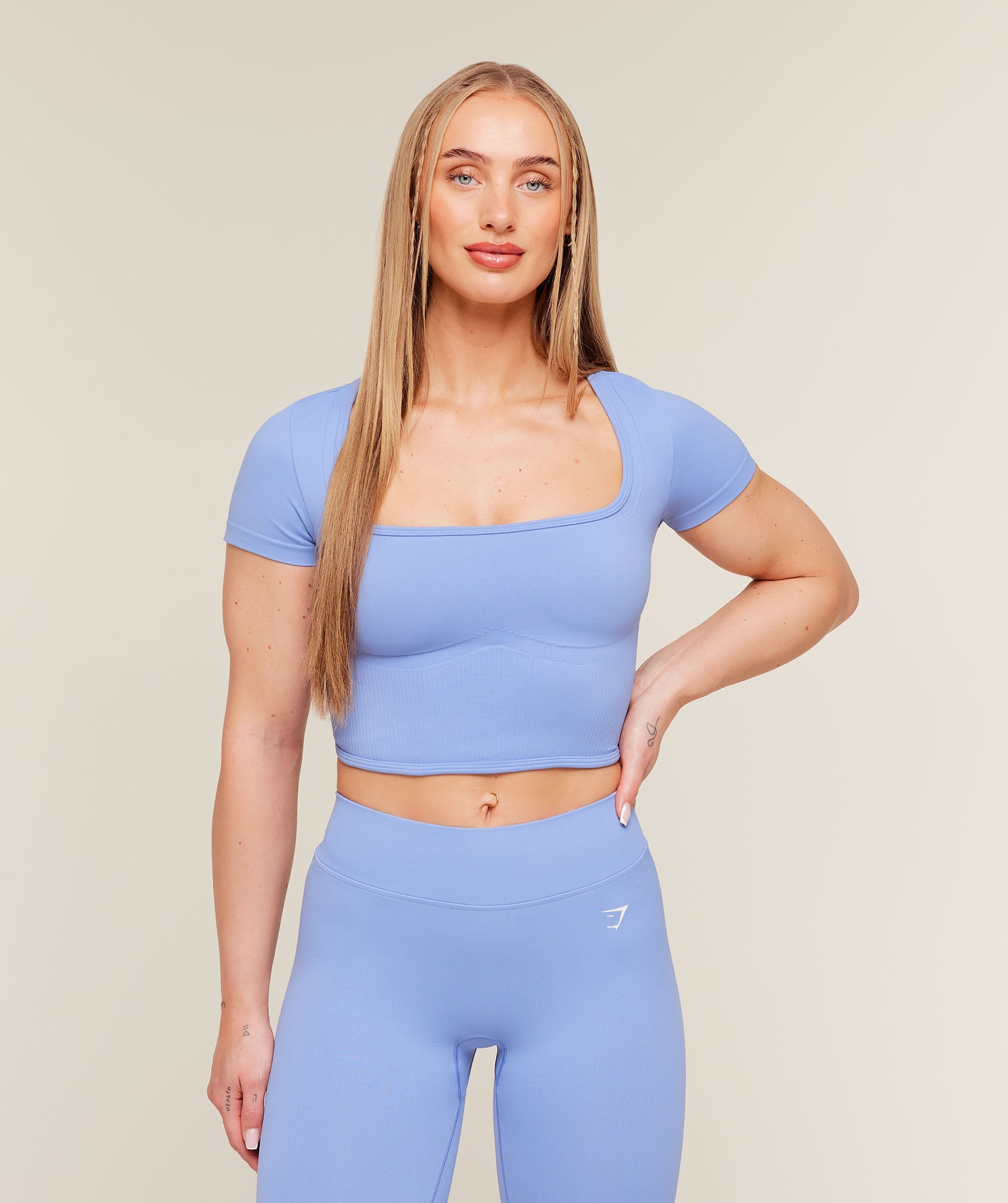 Gymshark x Bratz Crop Top 'Steady Purple'