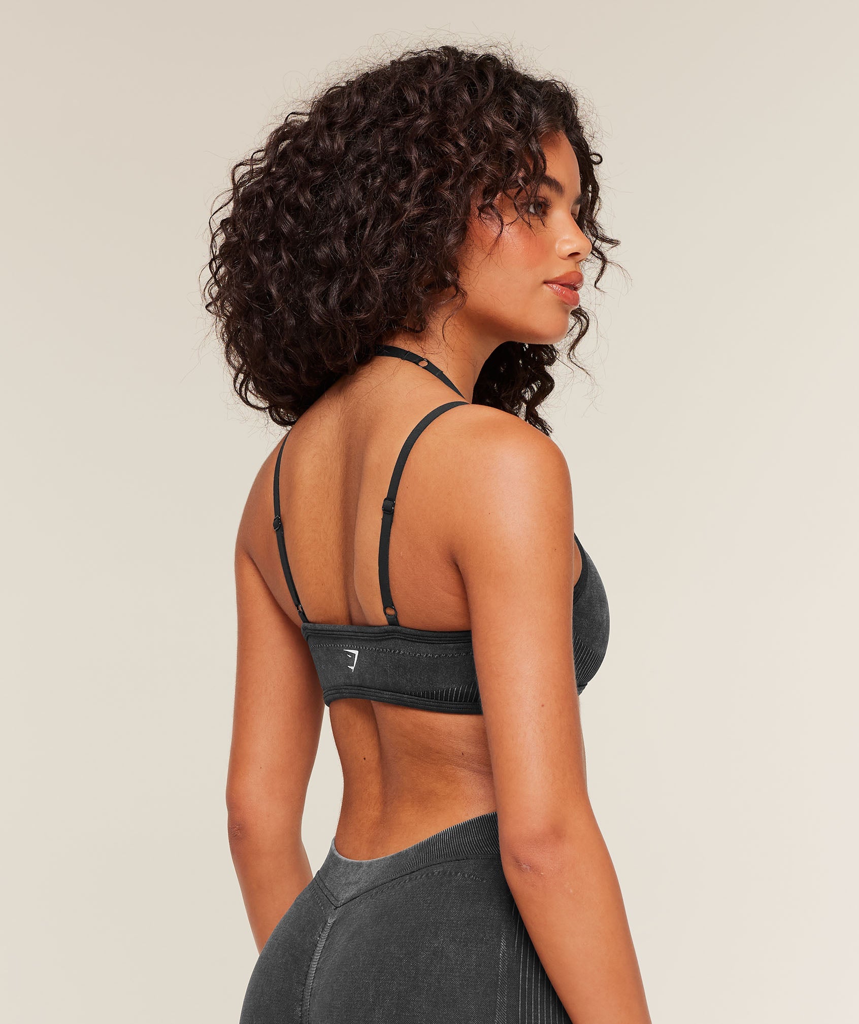 Gymshark x Bratz Light Support Sports Bra 'Black Wash'