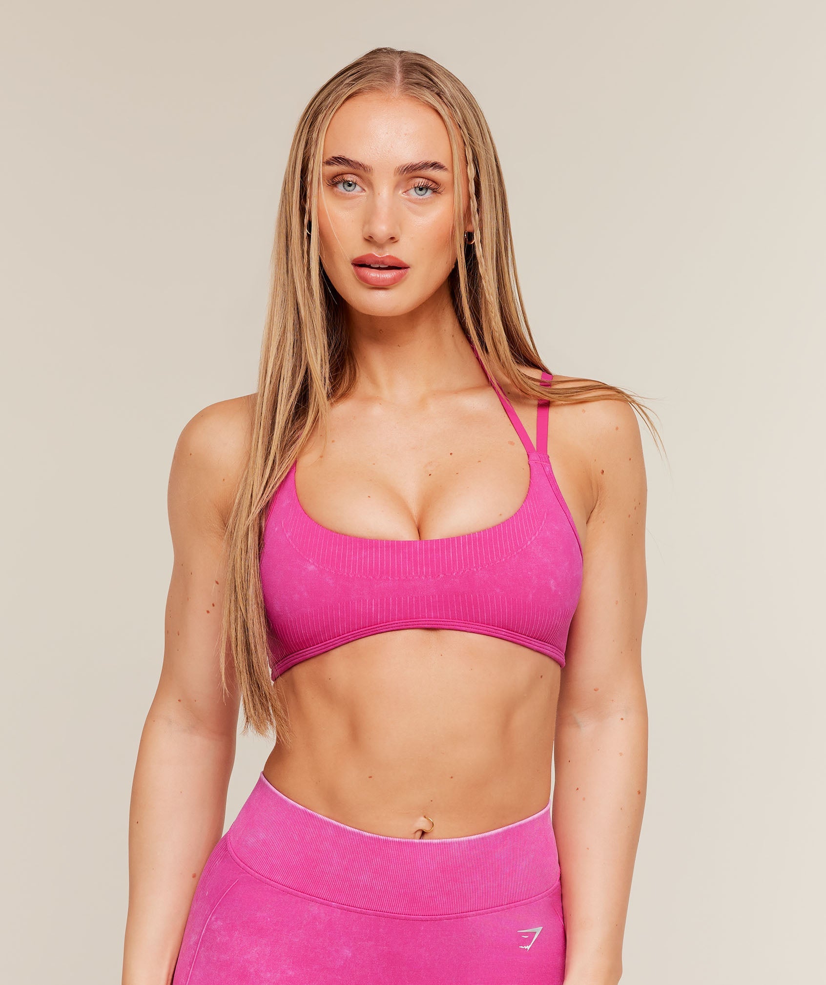 Gymshark x Bratz Light Support Sports Bra 'Super-Set Pink Wash'