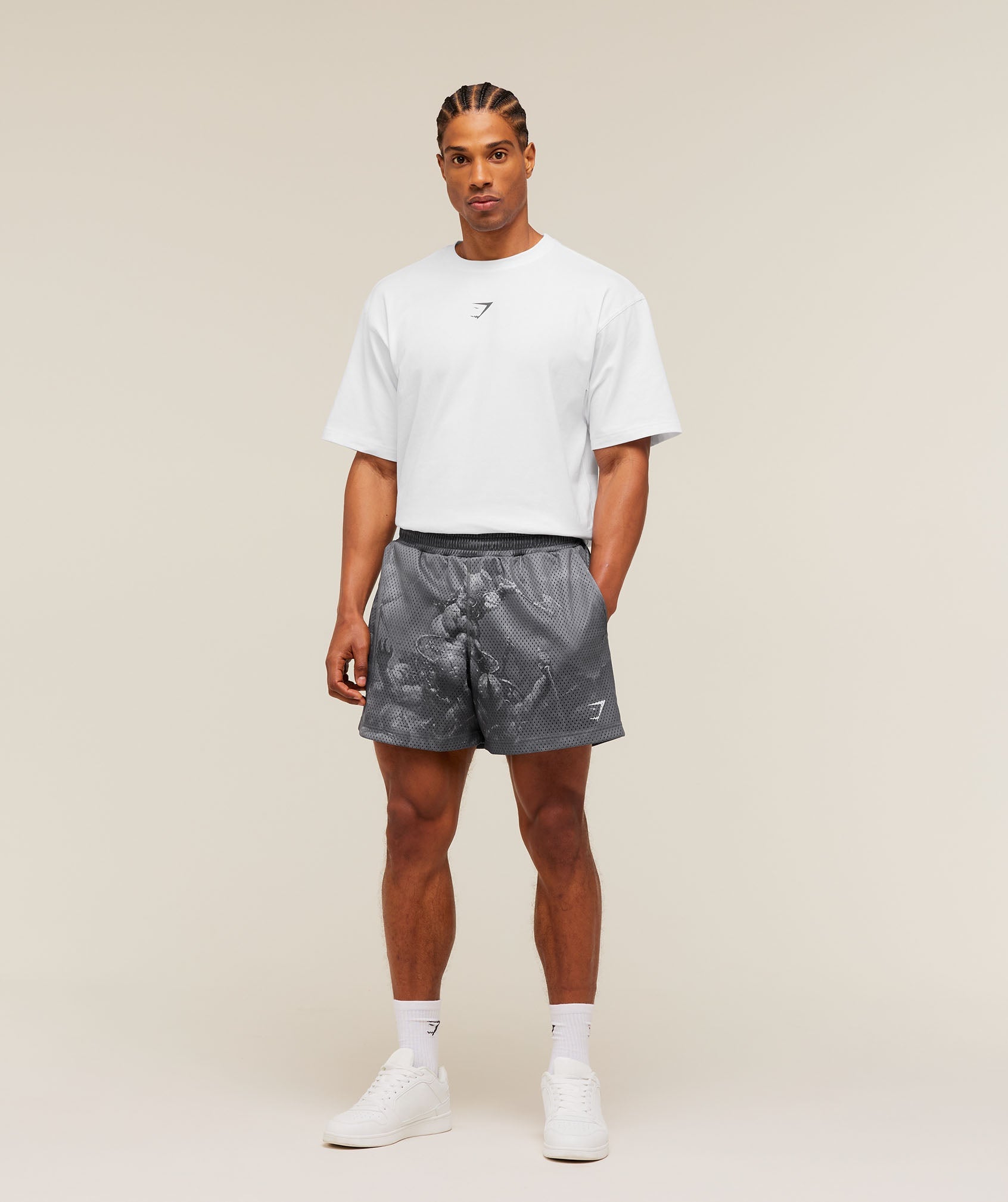 Gymshark x Frazetta Power Shorts 'Onyx Grey'