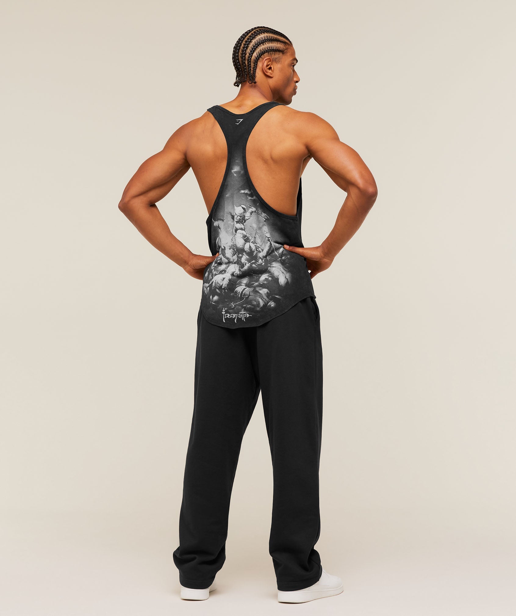 Gymshark x Frazetta Power Stringer 'Black'