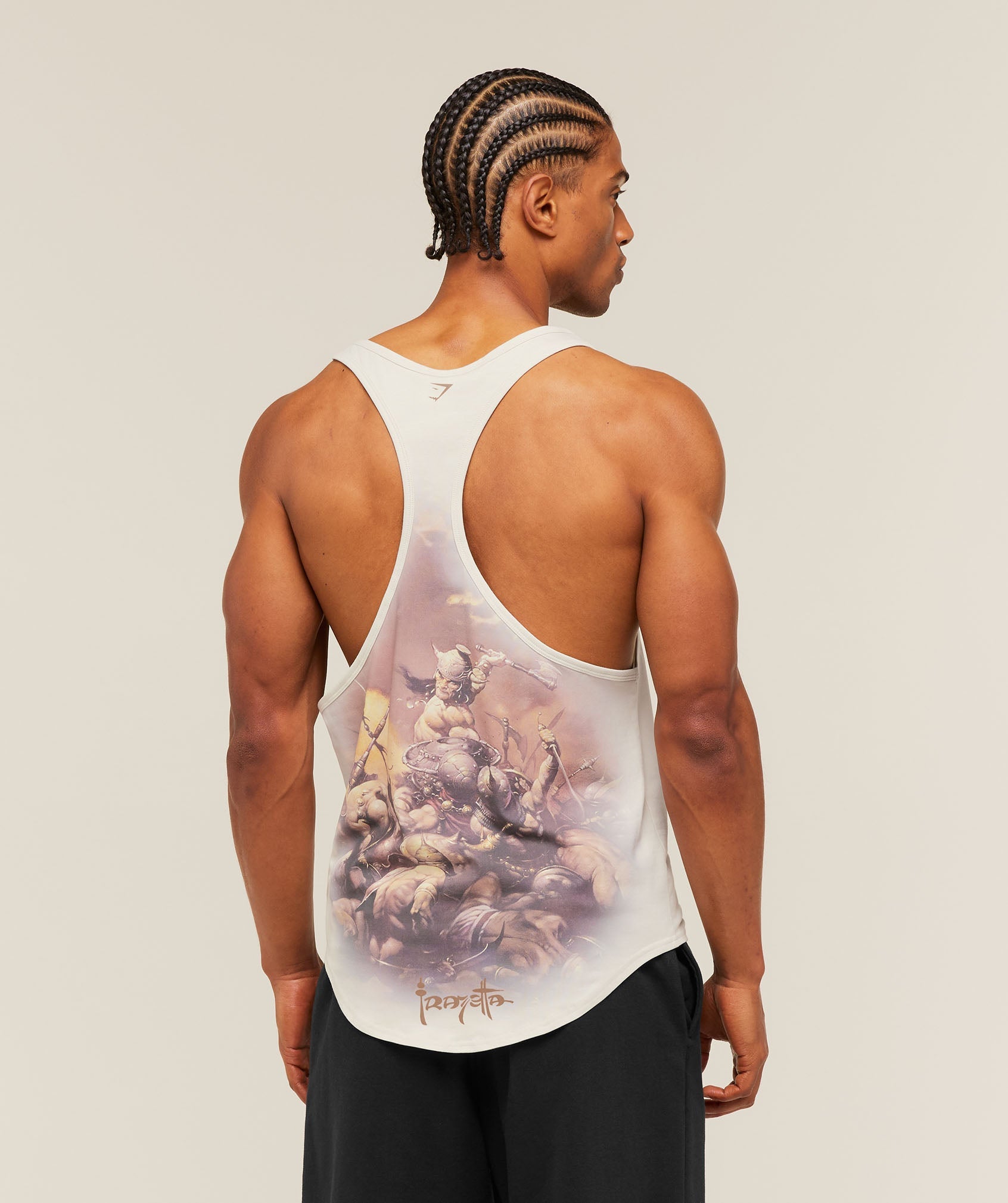 Gymshark x Frazetta Power Stringer 'Tinted White'