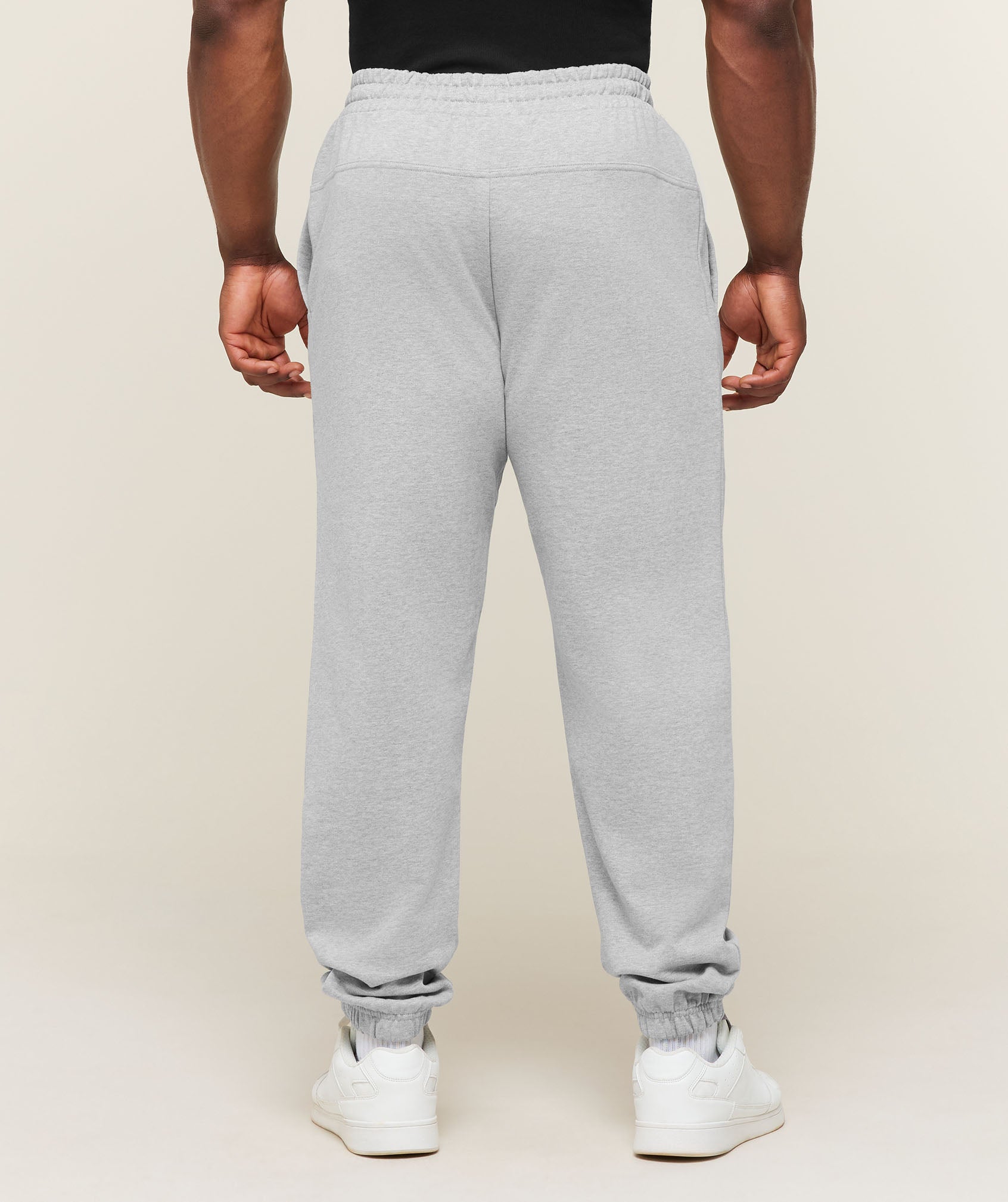 Gymshark Global Lifting Pants 'Light Grey Core Marl'