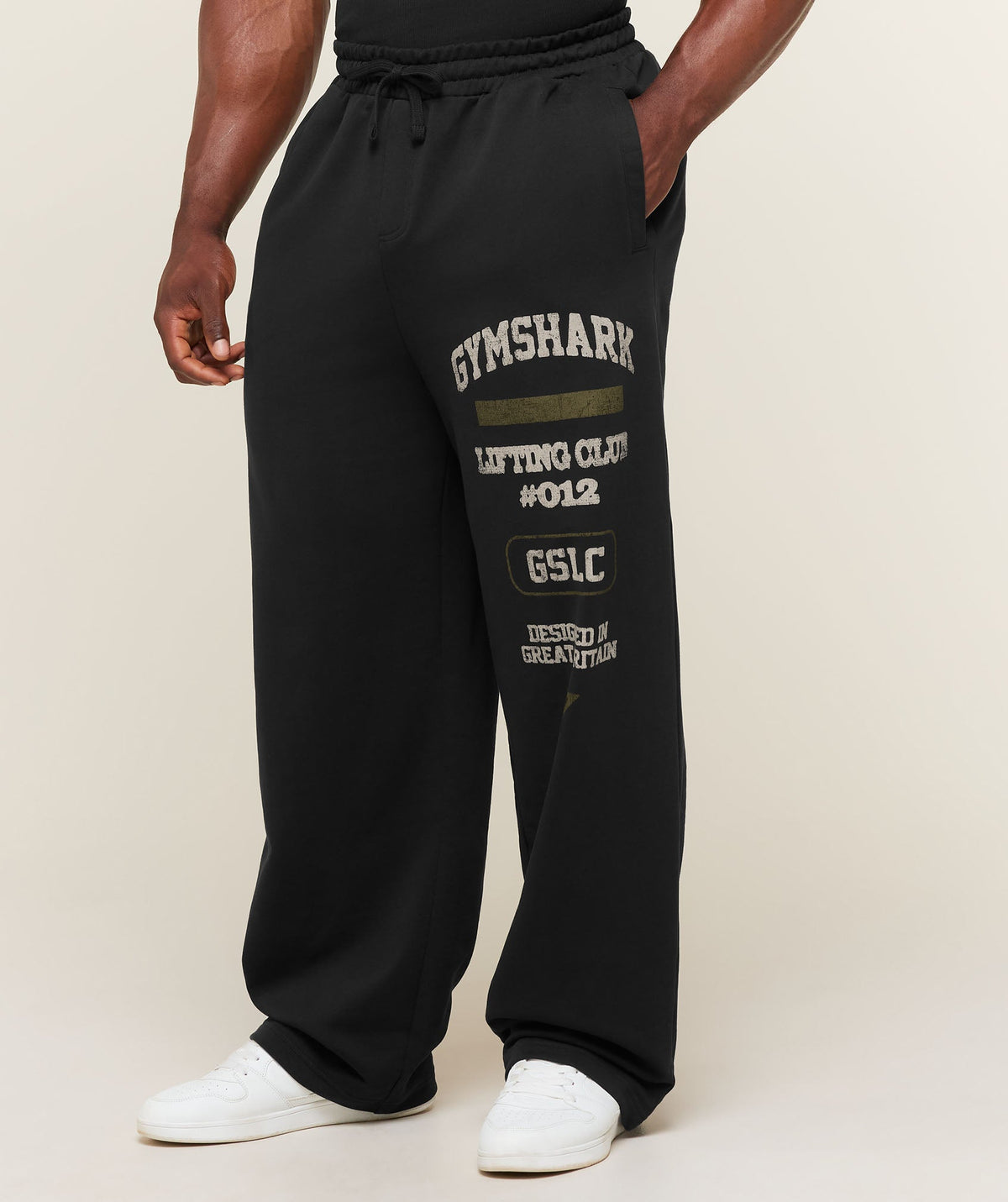 Gymshark Global Lifting Wide Leg Pants 'Black'