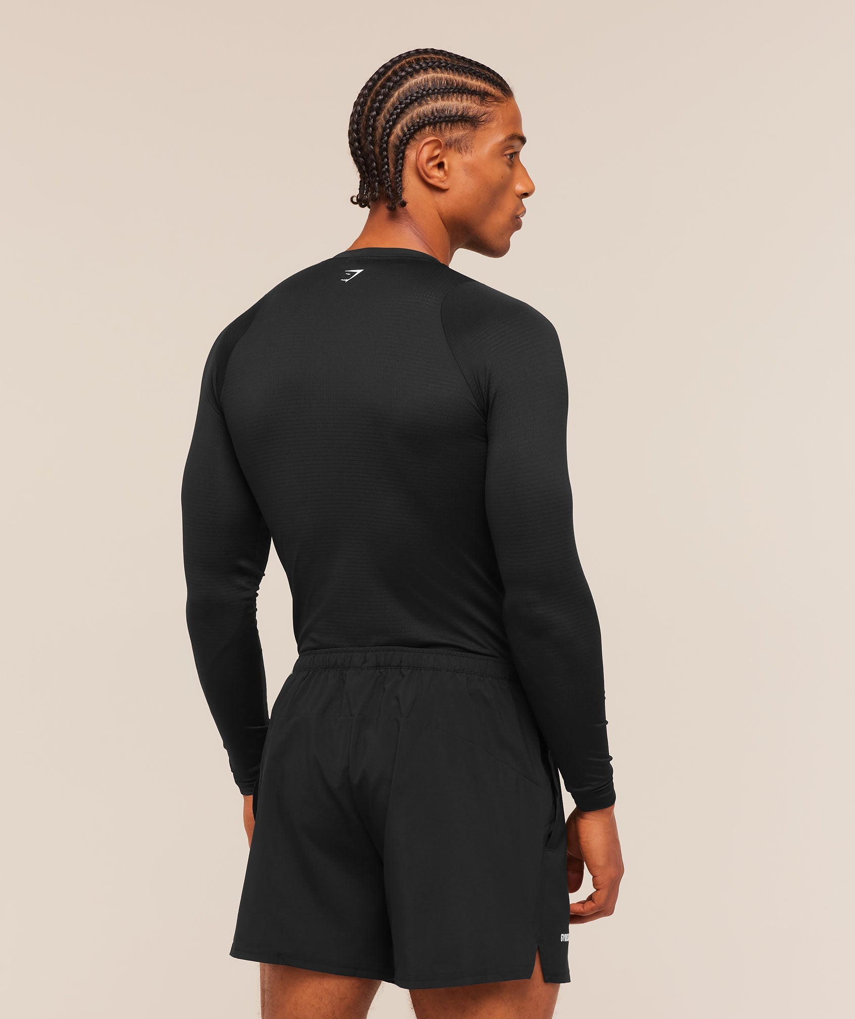 Gymshark Train Long Sleeve T-Shirt 'Black'