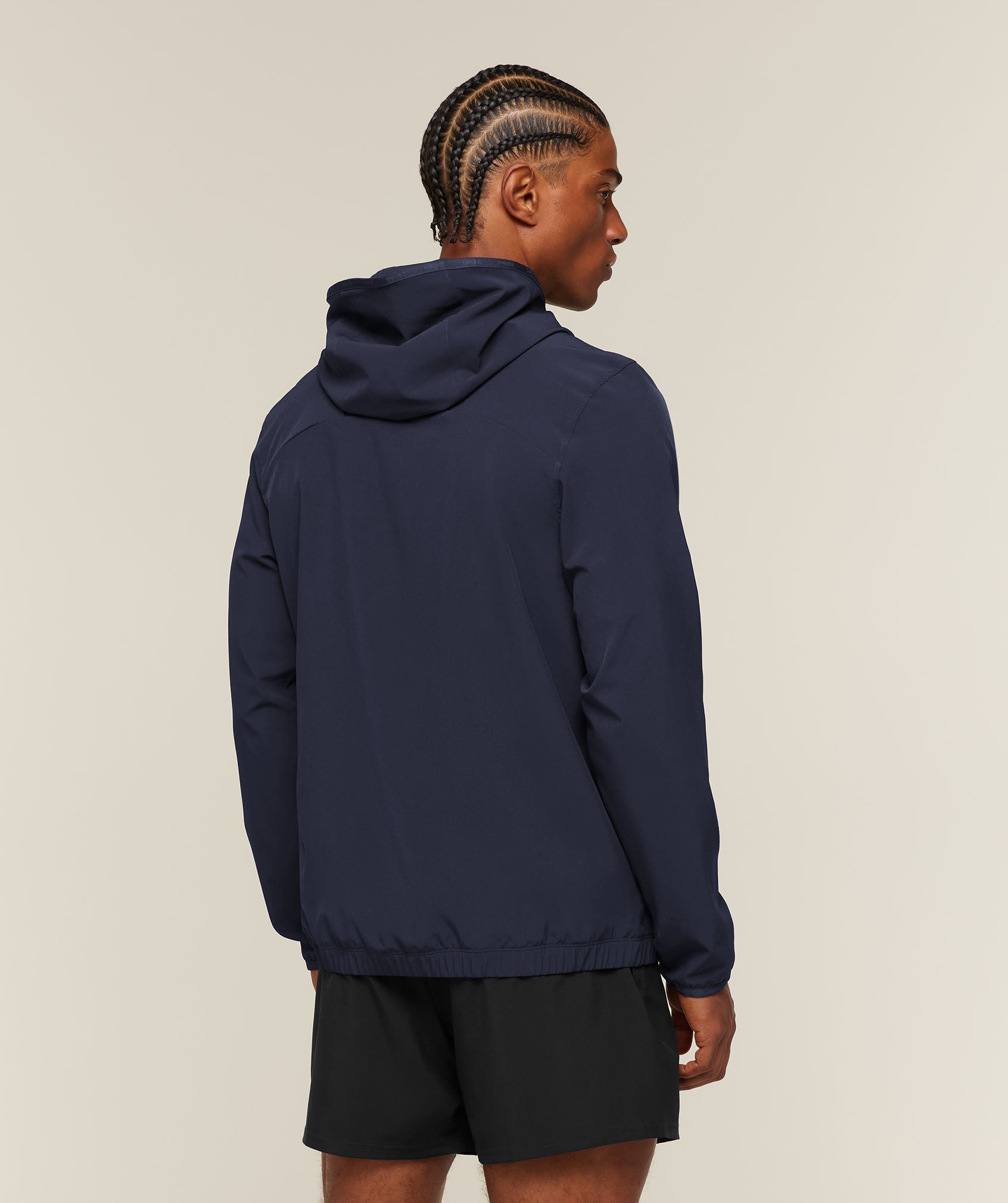 Gymshark Train Hooded Track Jacket 'Heavy Blue'