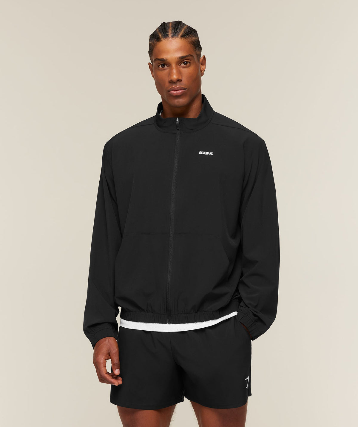 Gymshark Train Track Jacket 'Black'