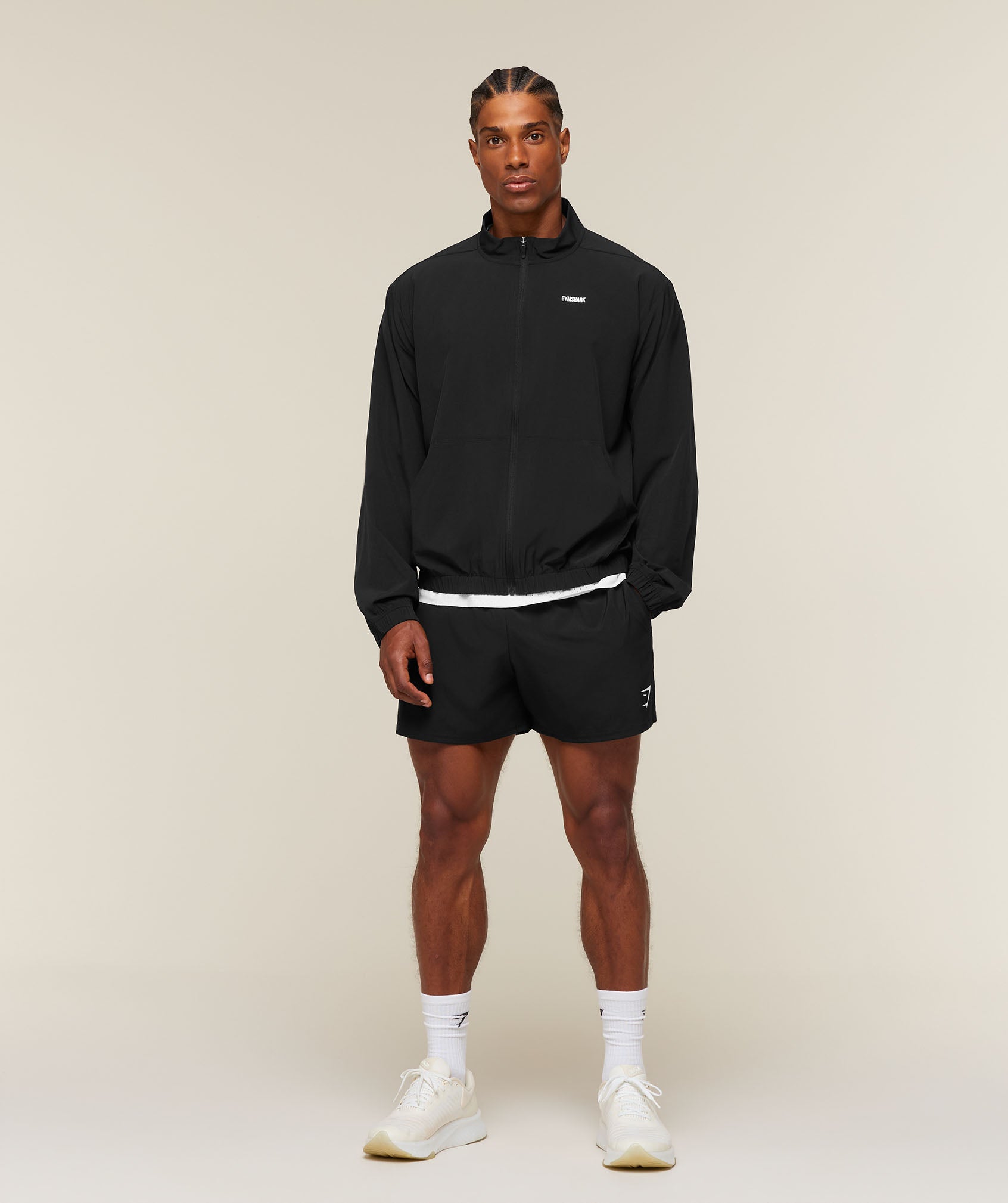 Gymshark Train Track Jacket 'Black'