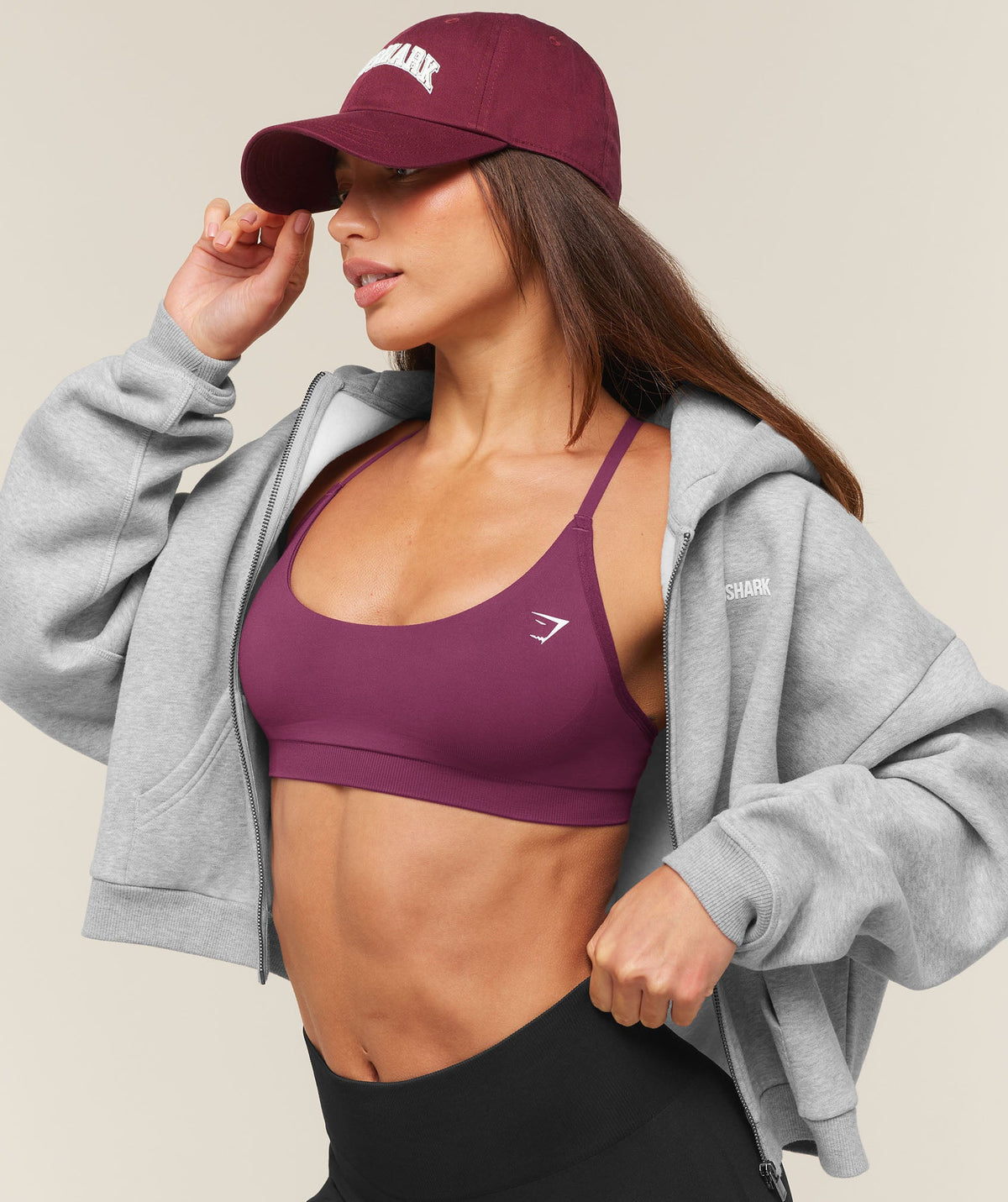 Gymshark Gymshark Essentials Cap 'Strength Pink Soft White'